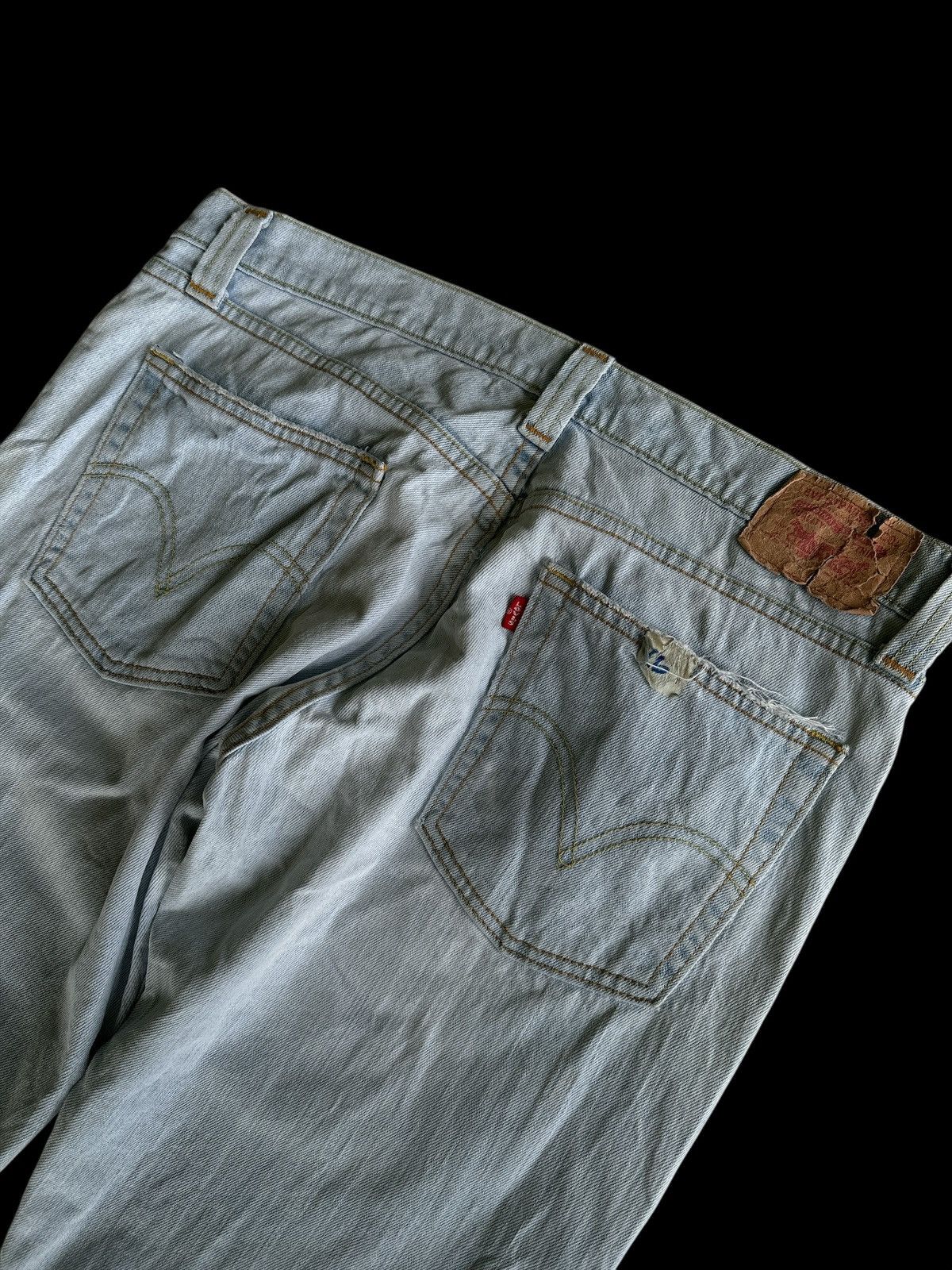 Levi's Vintage Levis 513 BootCut 💥 Size US 36 / EU 52 - 3 Thumbnail