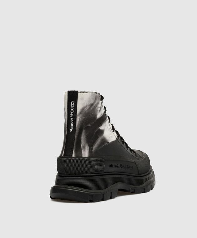 Alexander McQueen o1y1024 Ankle Boots in Black Size US 10 / EU 43 - 3 Thumbnail