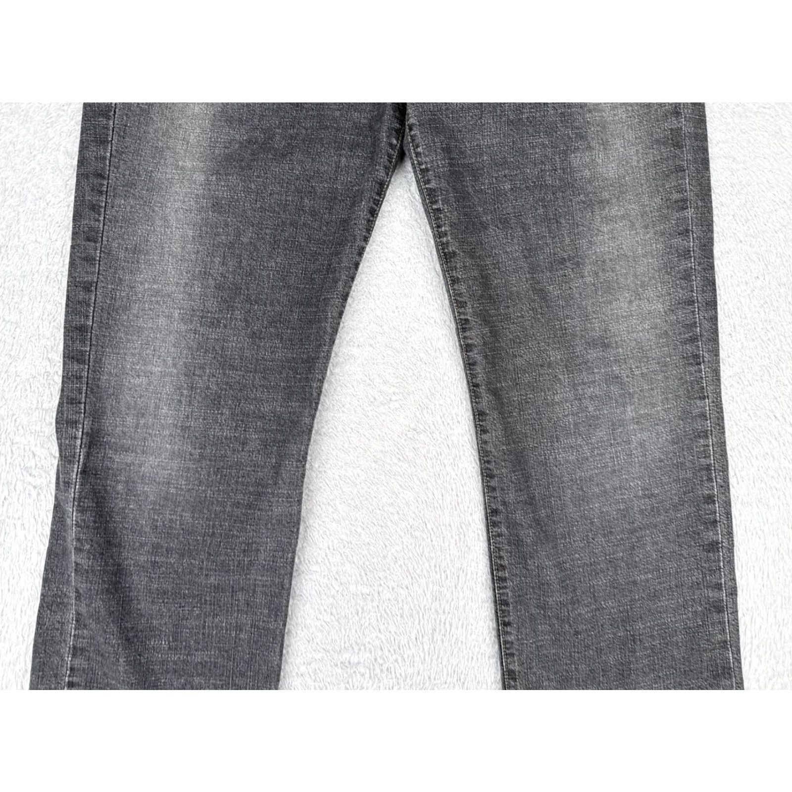 Levi's VINTAGE Levi's Jeans Womens 12 Black Denim 505 Nouveau Straight Leg Stretch 32x32 Jeans Womens 505 Straight Leg Jeans Black 32x32 Mens Womens Size 34" / US 12 / IT 48 - 3 Thumbnail