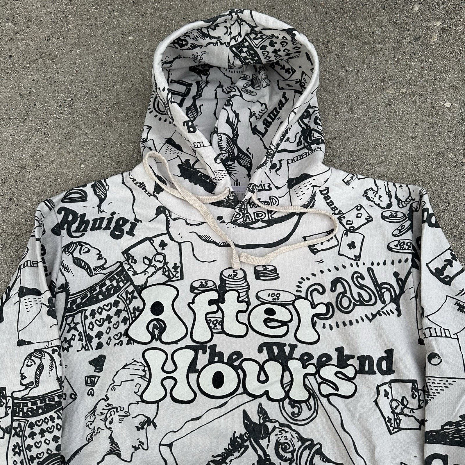 Rhude × The Weeknd × XO NEW Rhude Rhuigi X The Weeknd XO “After Hours” AWGE Hoodie Size US L / EU 52-54 / 3 - 2 Thumbnail
