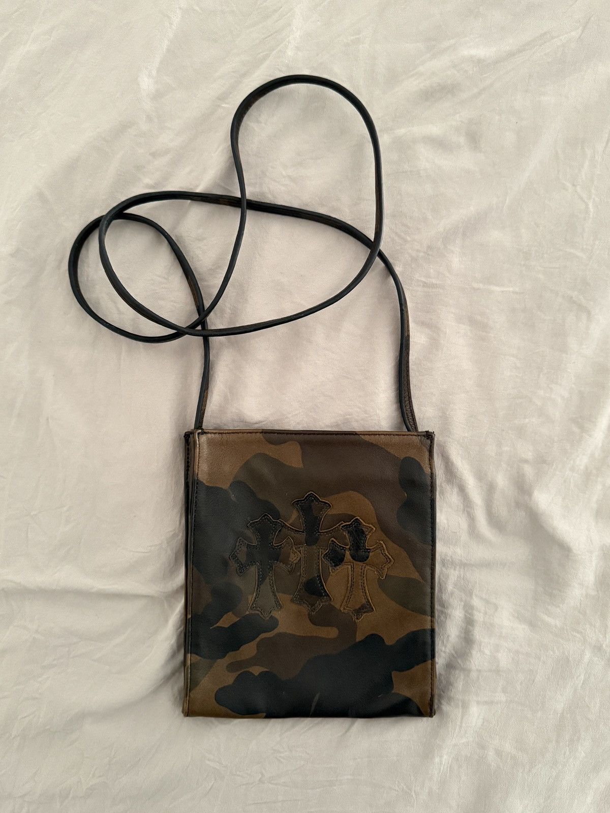Chrome Hearts 🤎💚 Camo Strap Bag