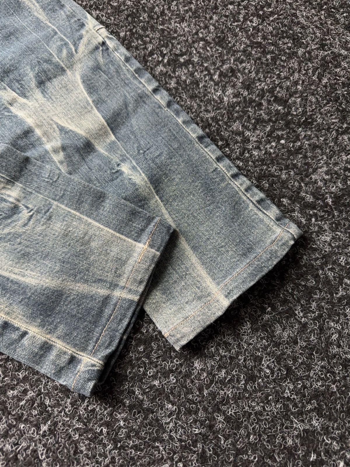 Diesel Diesel Jegonfire Opium 00s Y2K Faded Biker Skinny Jeans W27 Size 27" / US 4 / IT 40 - 13 Thumbnail