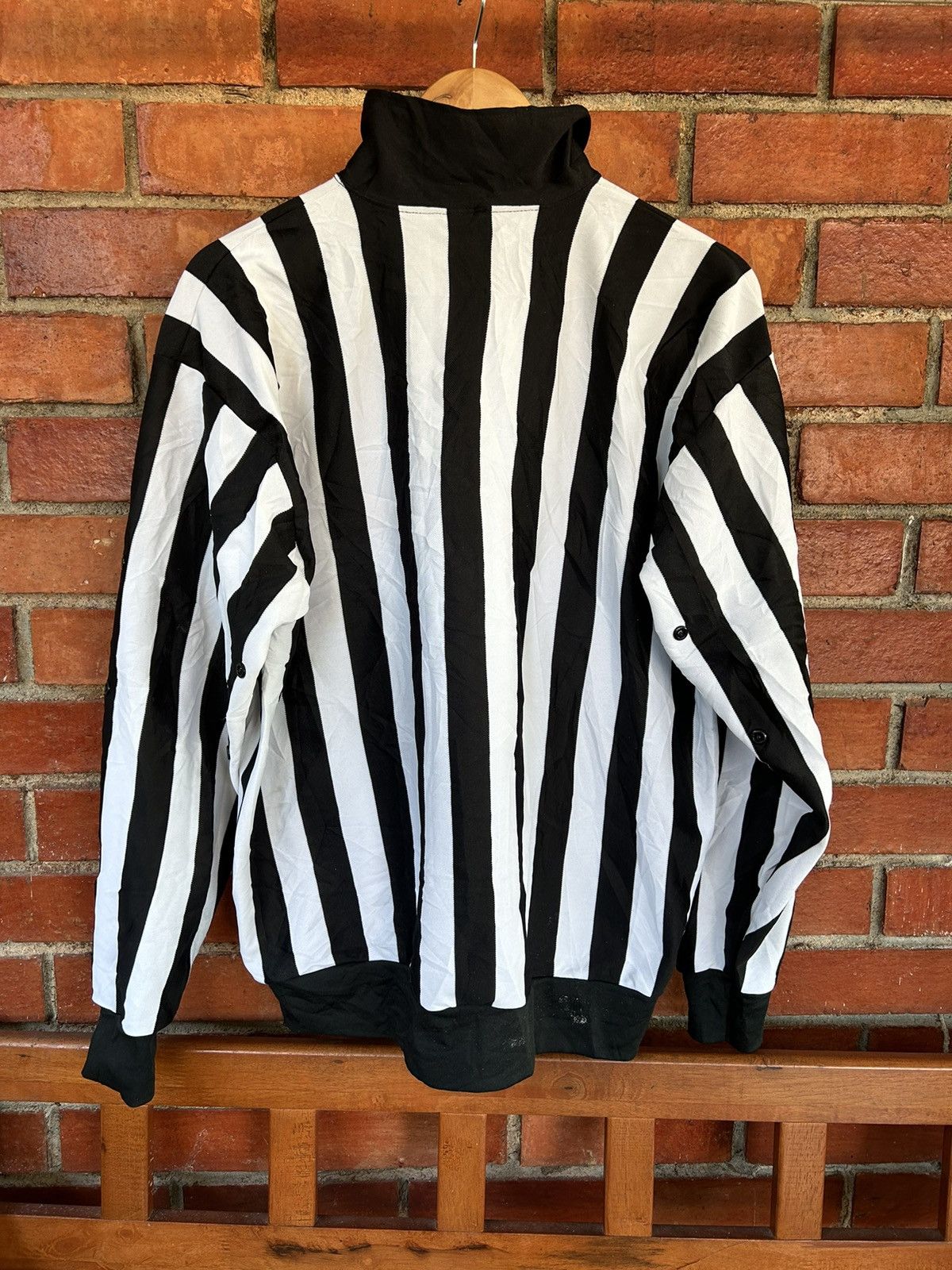 Vintage 💥 VINTAGE B.C AMATEUR HOCKEY ASSOCIATION HALF ZIPPER JERSEY. Size US XL / EU 56 / 4 - 3 Thumbnail
