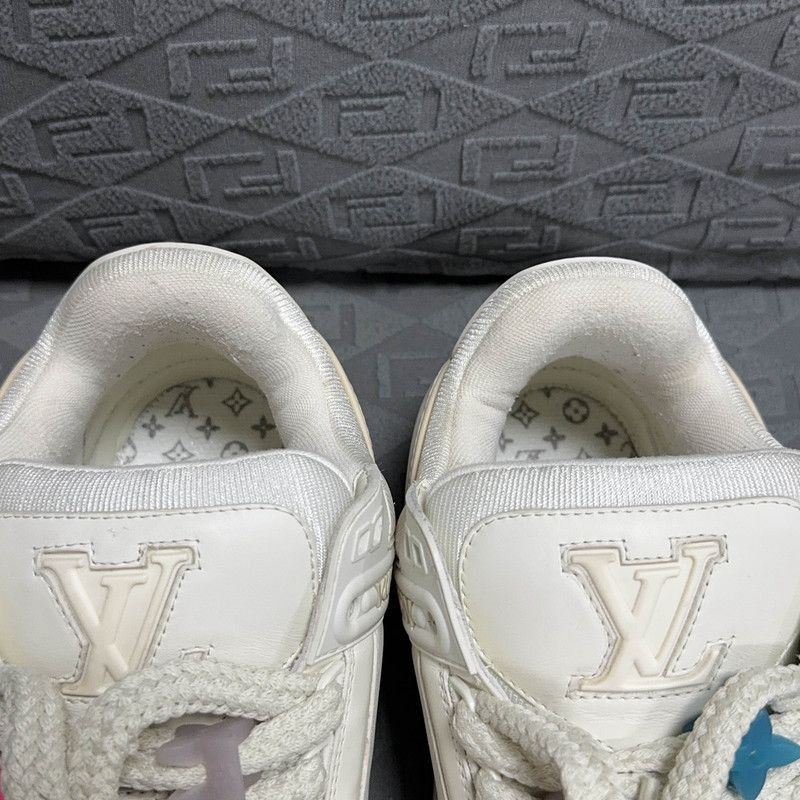Louis Vuitton Louis Vuitton Trainer Maxi Low-Top Sneakers -2508 Size US 9.5 / EU 42-43 - 6 Thumbnail
