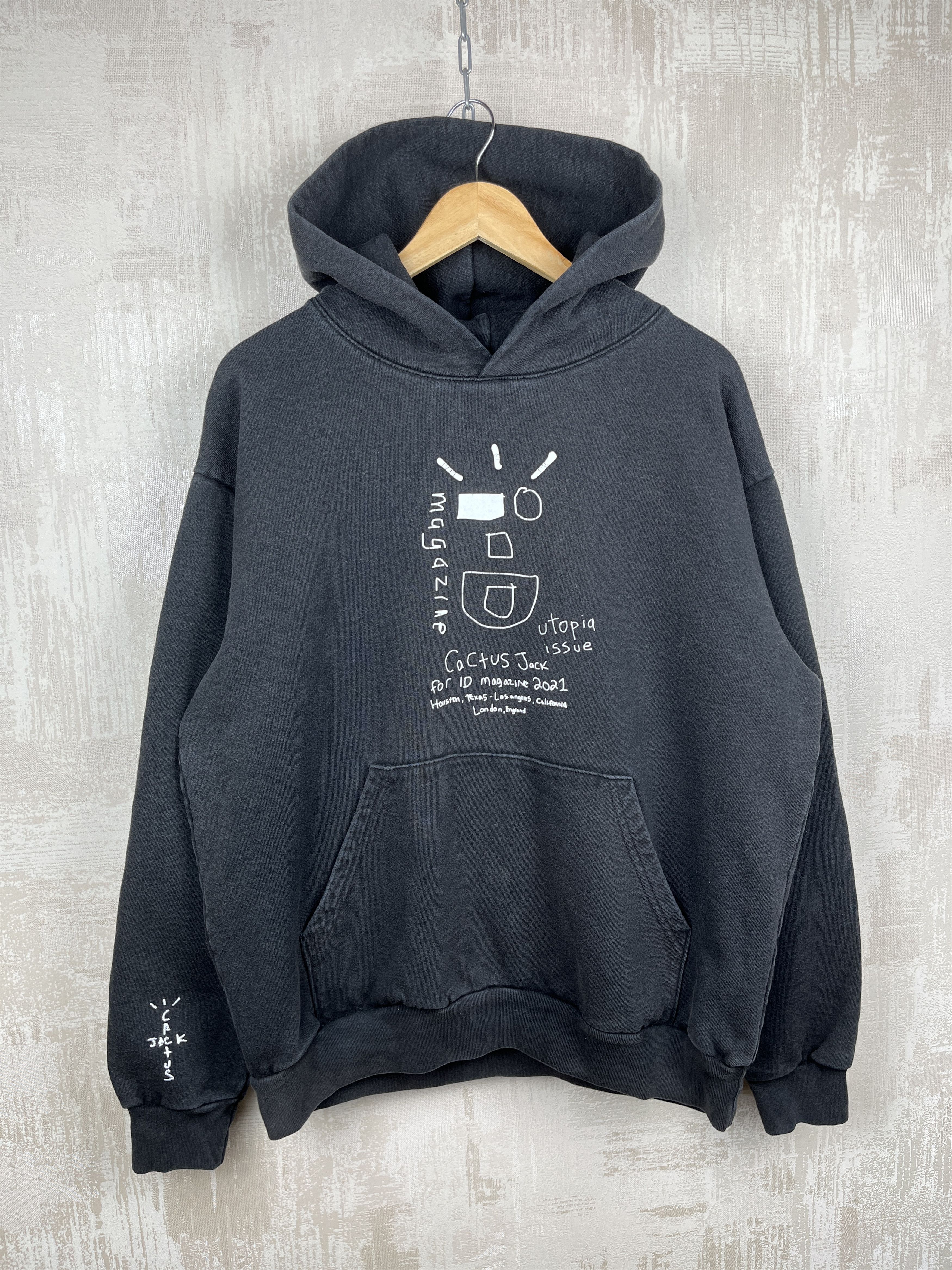 Travis Scott Travis Scott Cactus Jack iD Magazine Utopia Issue Hoodie Size US L / EU 52-54 / 3 - 2 Thumbnail