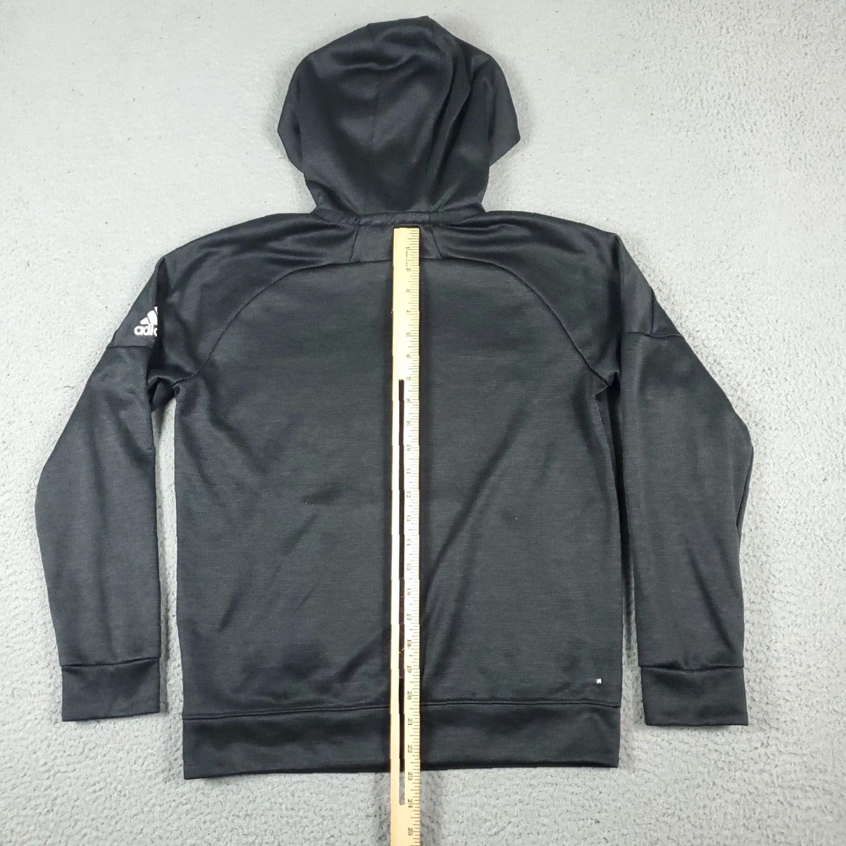 Adidas adidas Hoodie Women Medium Black Pullover Sweater Sweatshirt Casual Activewear Size M / US 6-8 / IT 42-44 - 6 Thumbnail