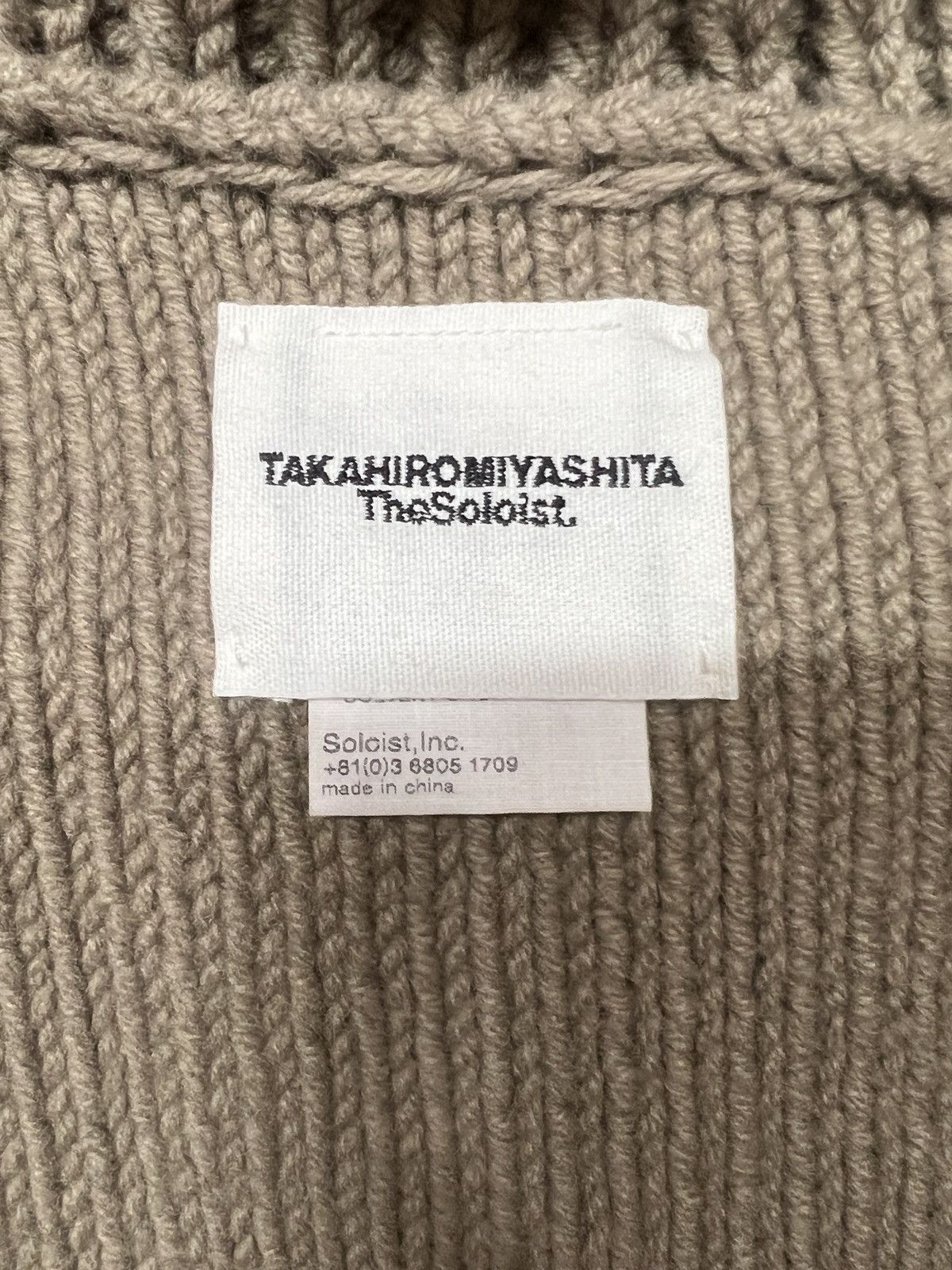 Takahiromiyashita The Soloist. Bold tutle neck Size US L / EU 52-54 / 3 - 5 Thumbnail