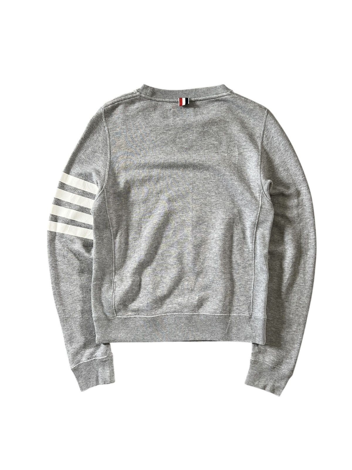 Thom Browne Thom Browne 4 Bar Classic Sweatshirt Size US XS / EU 42 / 0 - 2 Thumbnail