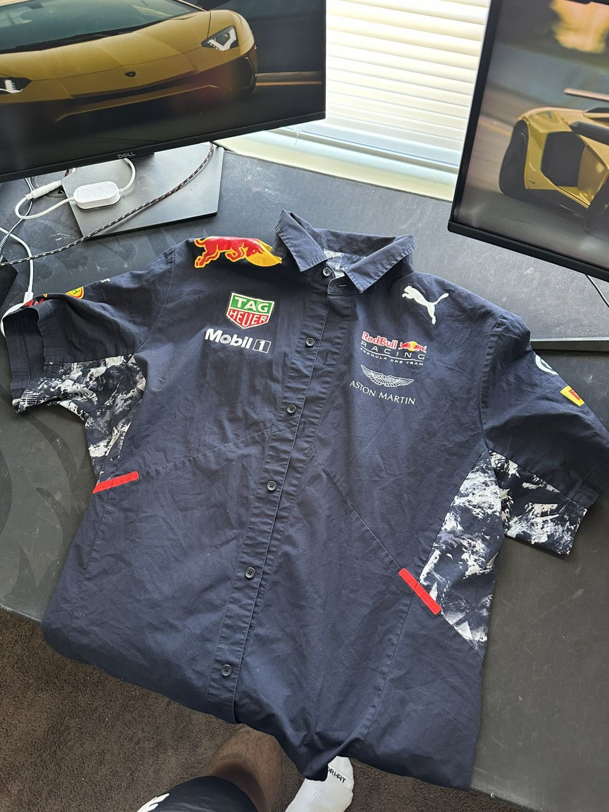 Puma × Red Bull Redbull Racing Polo Size US L / EU 52-54 / 3 - 1 Thumbnail
