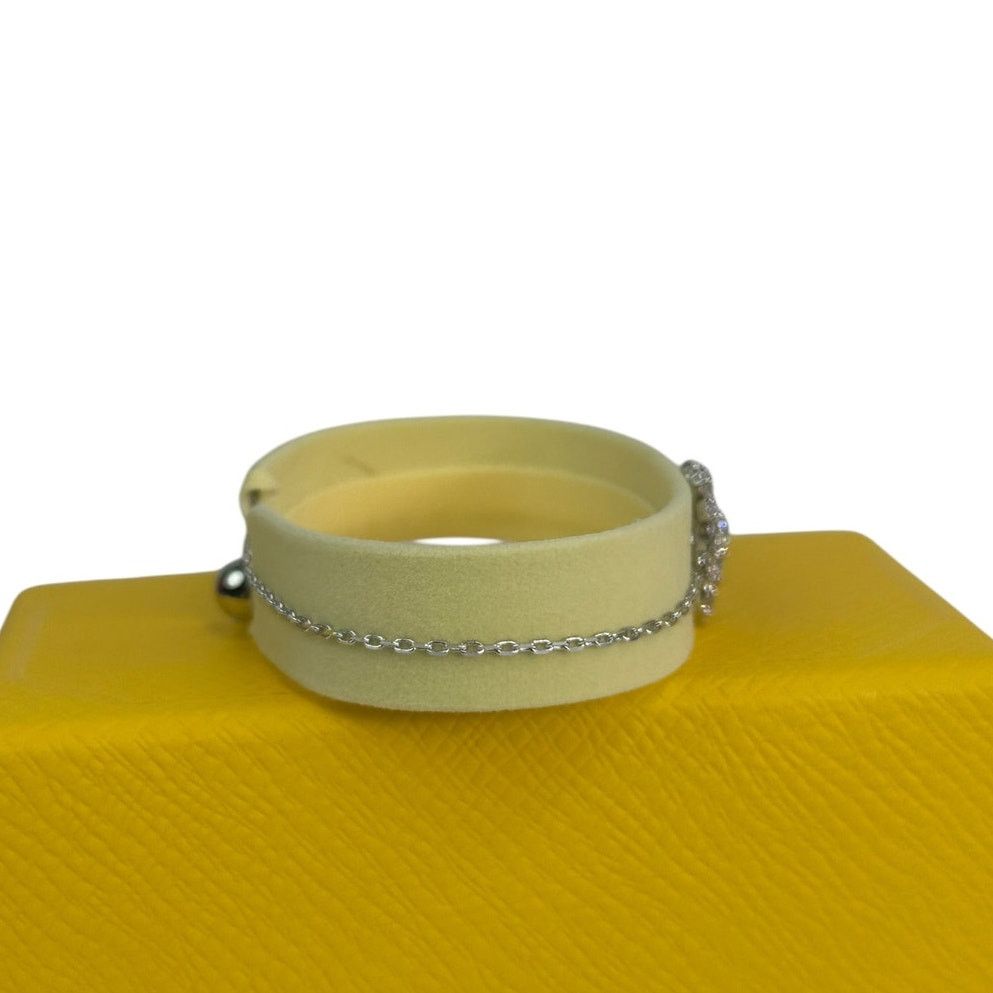 Swarovski Swarovski Gema Adjustable bracelet Mixed cuts, Flower Size ONE SIZE - 2 Thumbnail