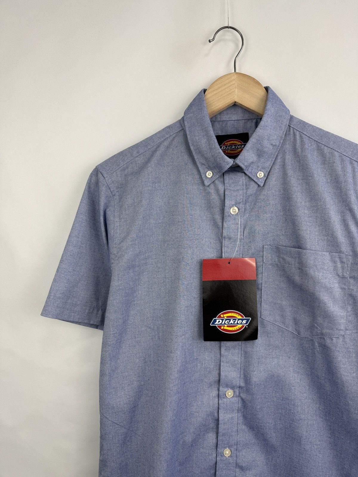 Dickies 🇺🇸 Vintage Dickies Workers Premium Oxford Shirt Retro Rare Size US M / EU 48-50 / 2 - 2 Thumbnail