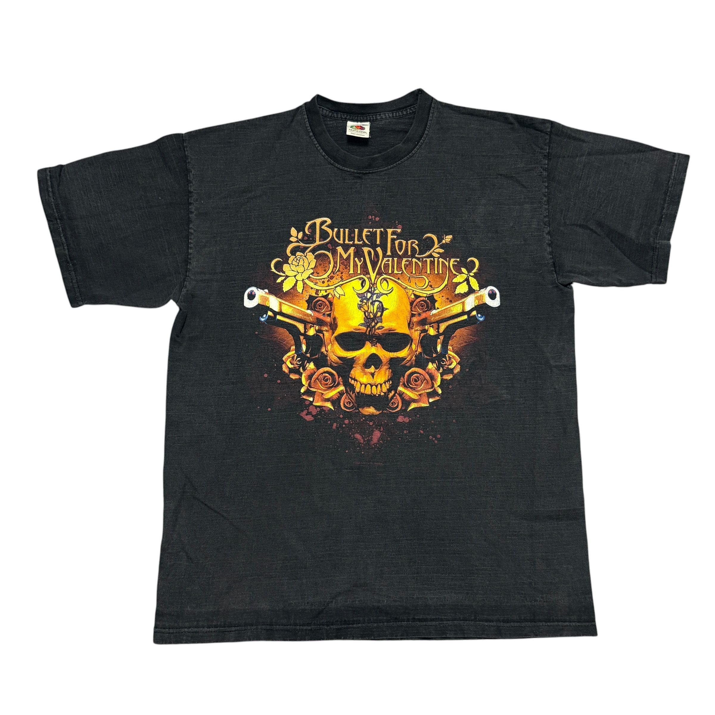 Band Tees Vintage Bullet For My Valentine Shirt Y2K Metalcore Band Tee Size US L / EU 52-54 / 3 - 1 Thumbnail