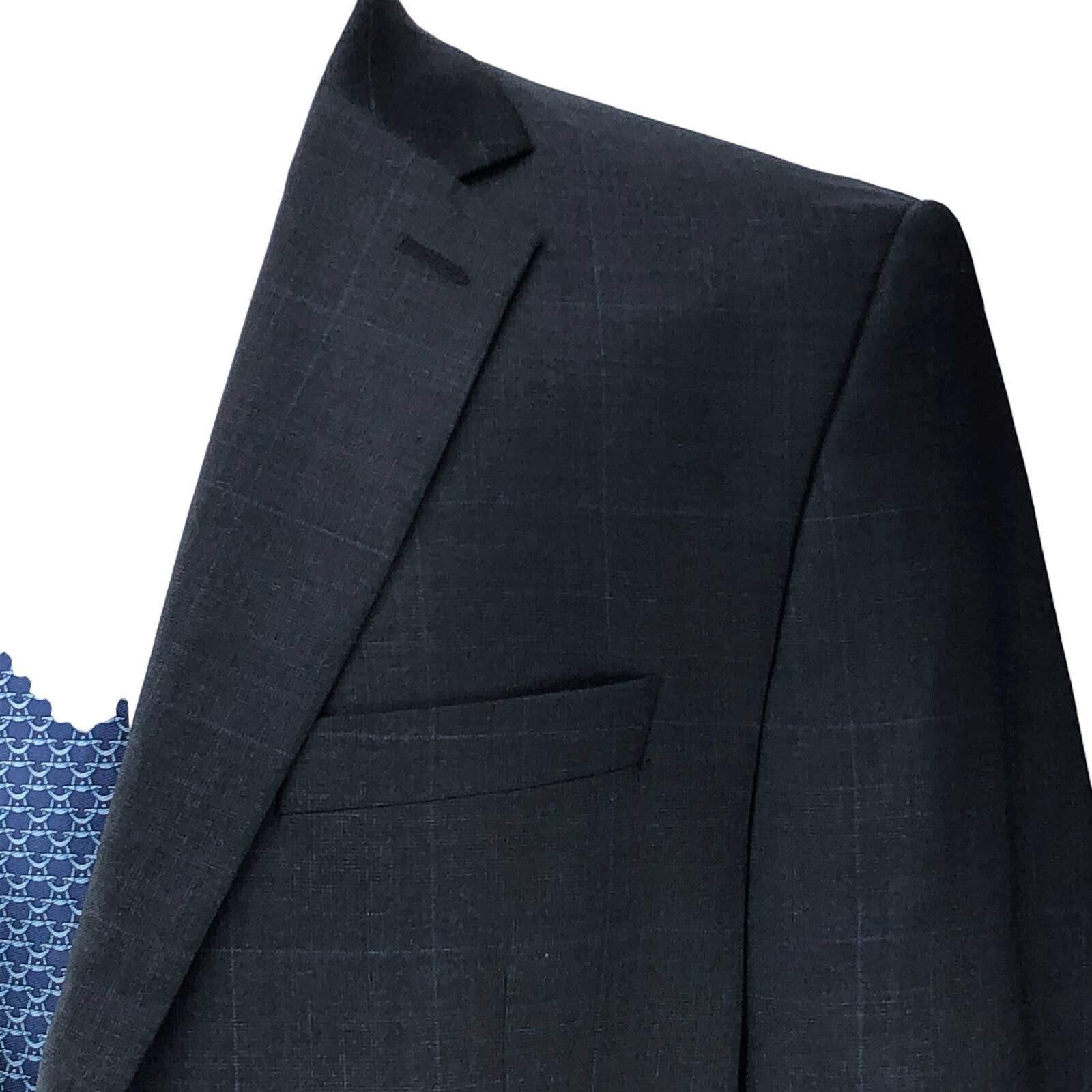 Lauren Ralph Lauren Ralph Lauren LRL Mens Size 40R Sport Coat Blazer Jacket Gray Size 40R - 4 Thumbnail