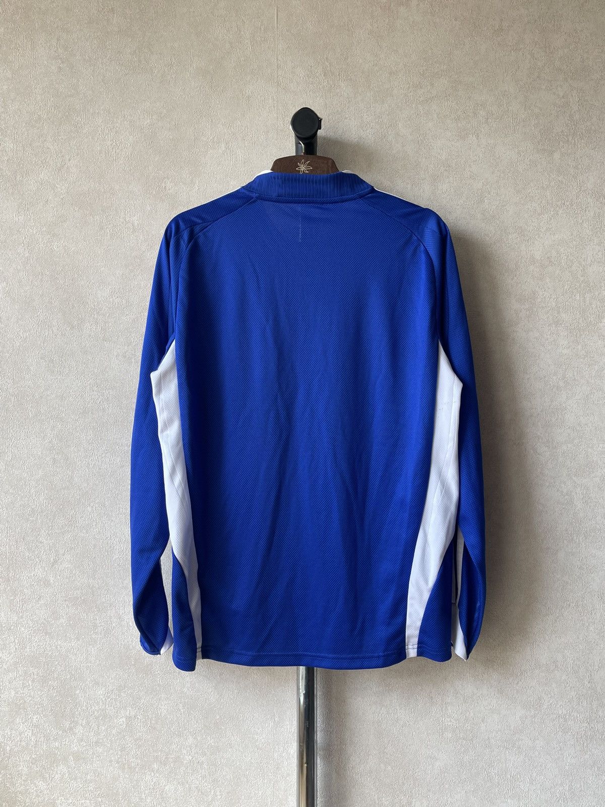 Adidas Vintage ADIDAS FC Schalke 04 Gazprom Jersey Long Sleeve Size US XL / EU 56 / 4 - 18 Thumbnail