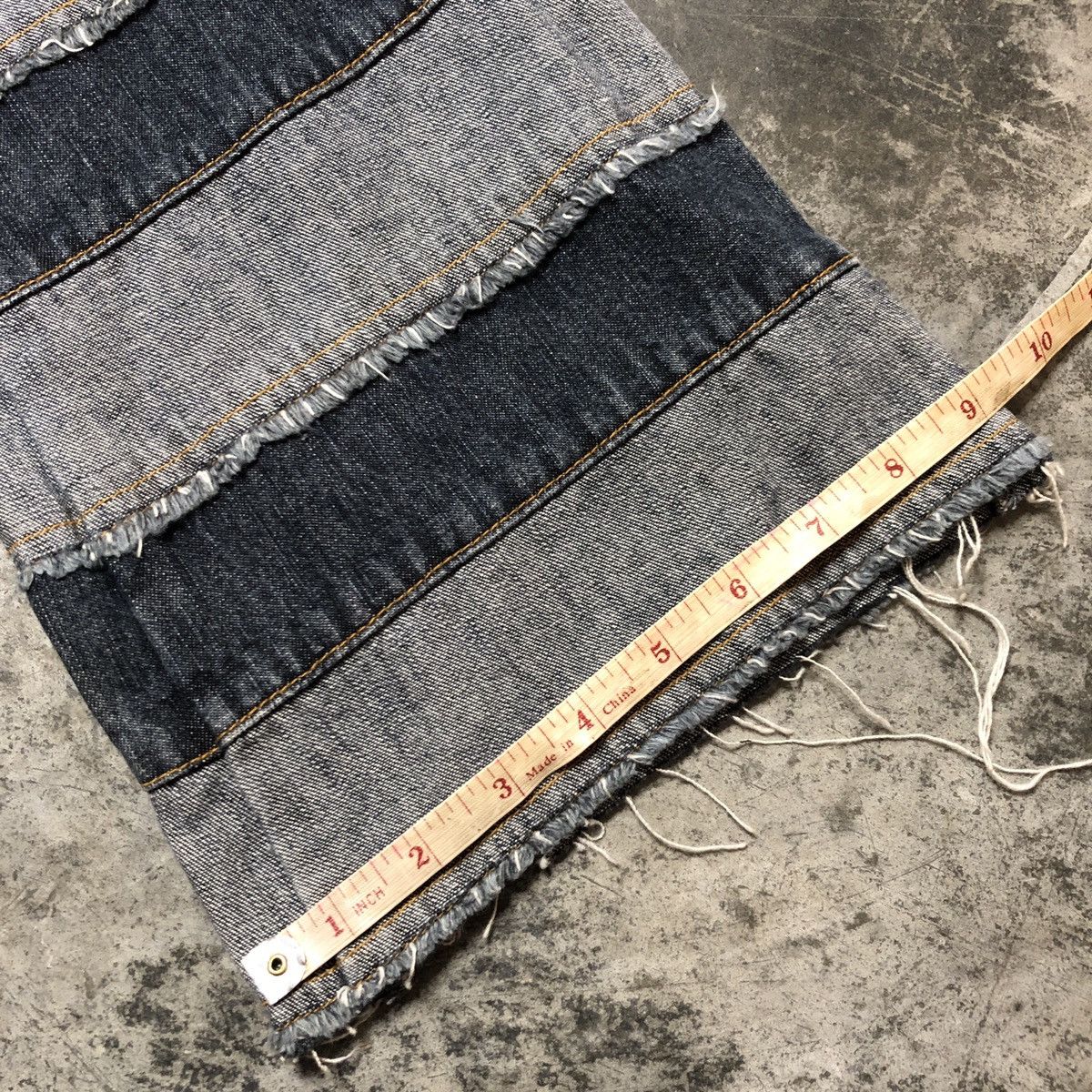 Japanese Brand × Seditionaries Unbranded Flare Jeans Size US 26 / EU 42 - 20 Thumbnail