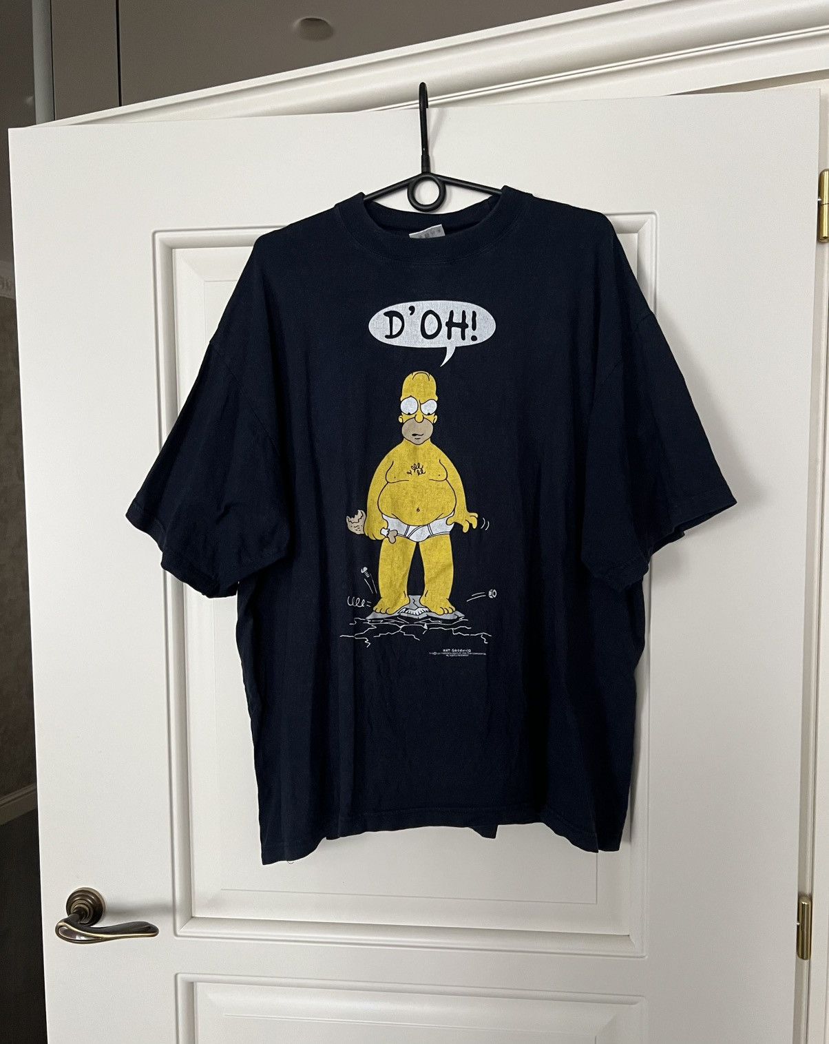 The Simpsons Vintage 1997 The Simpson T-Shirt Homer Movie Tee Size US XL / EU 56 / 4 - 1 Thumbnail