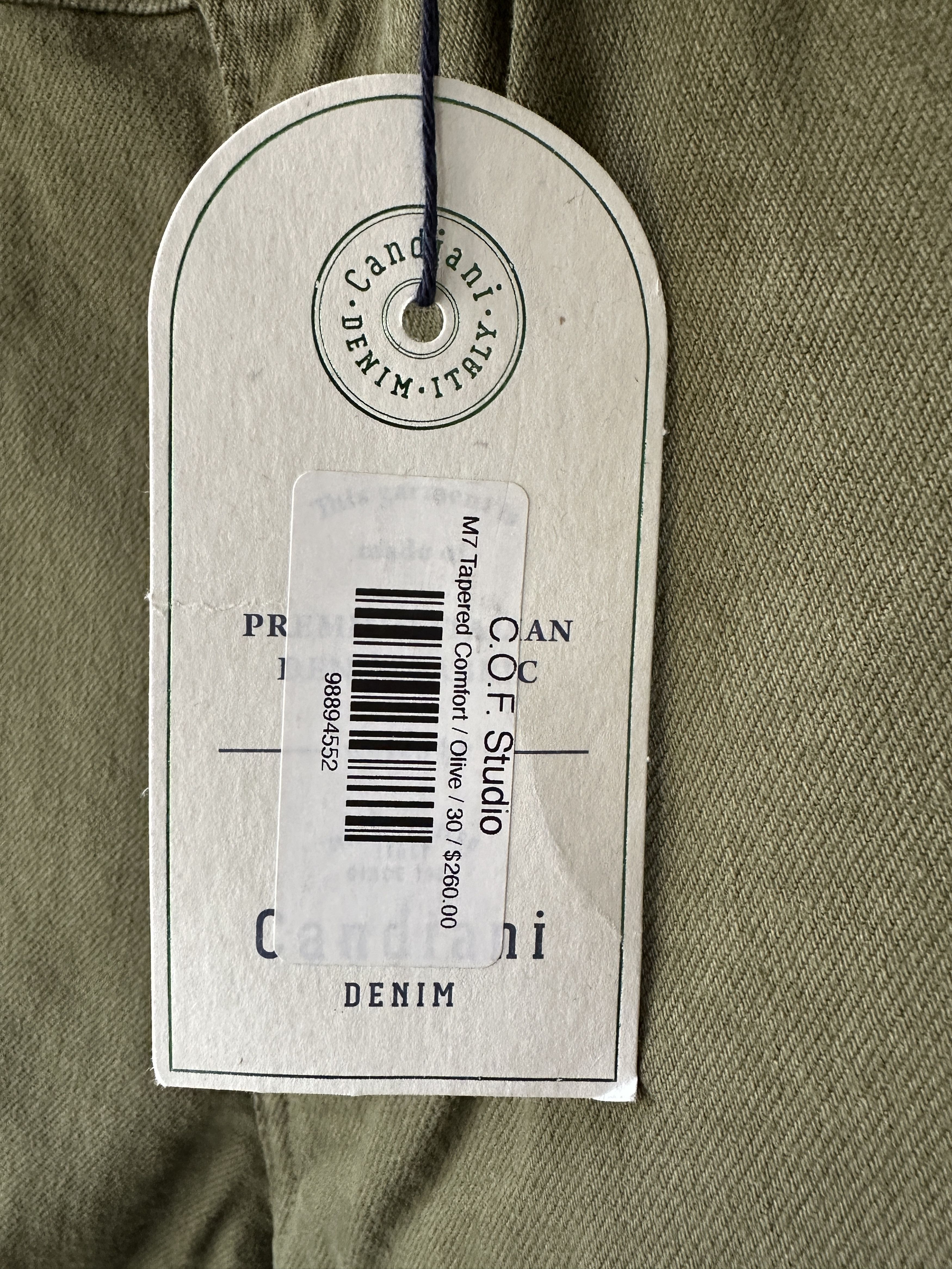 C.O.F. Studio M7 Tapered Comfort Organic Jeans Size US 30 / EU 46 - 7 Thumbnail