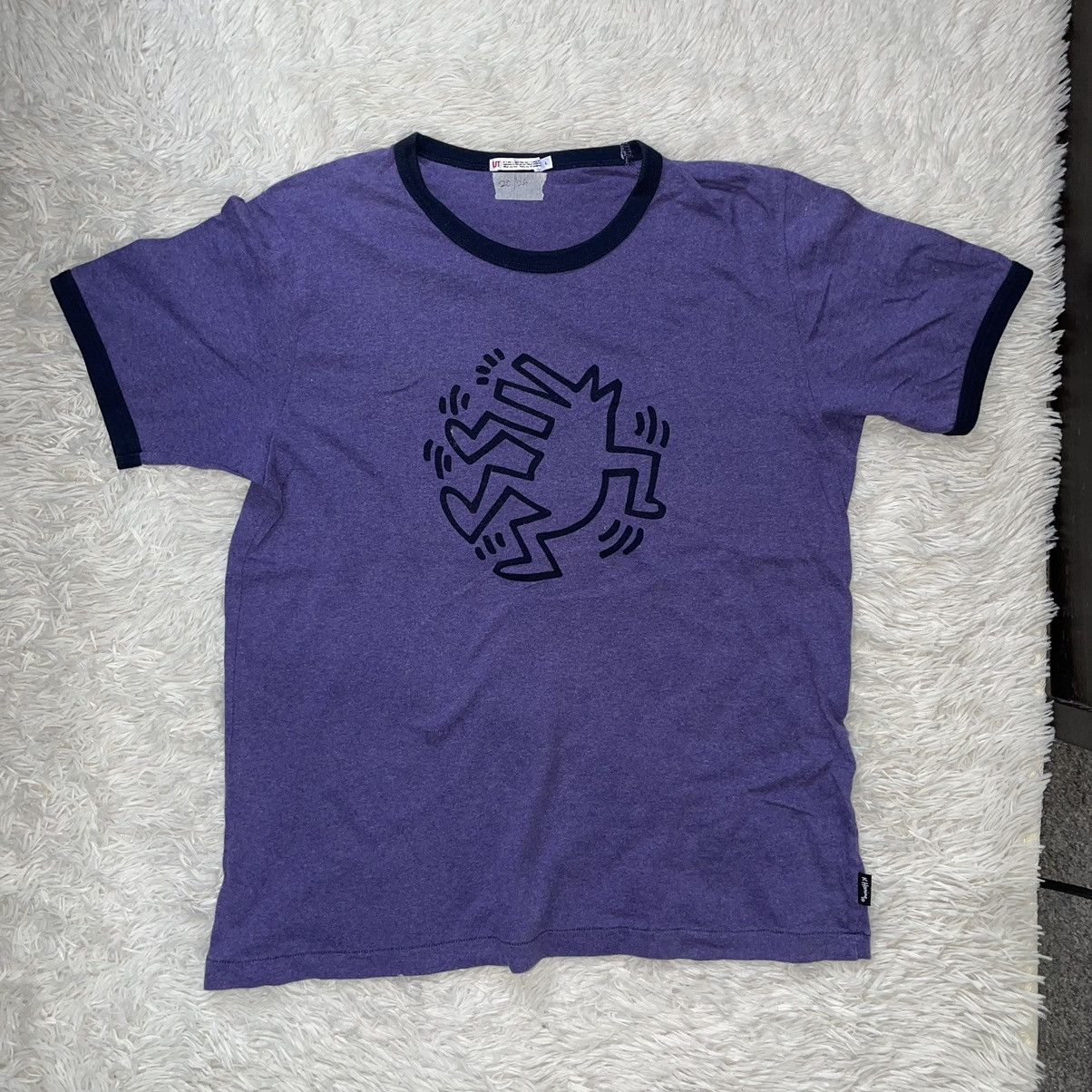 Keith Haring × Uniqlo Keith Haring Uniqlo Ringer Size US L / EU 52-54 / 3 - 2 Thumbnail
