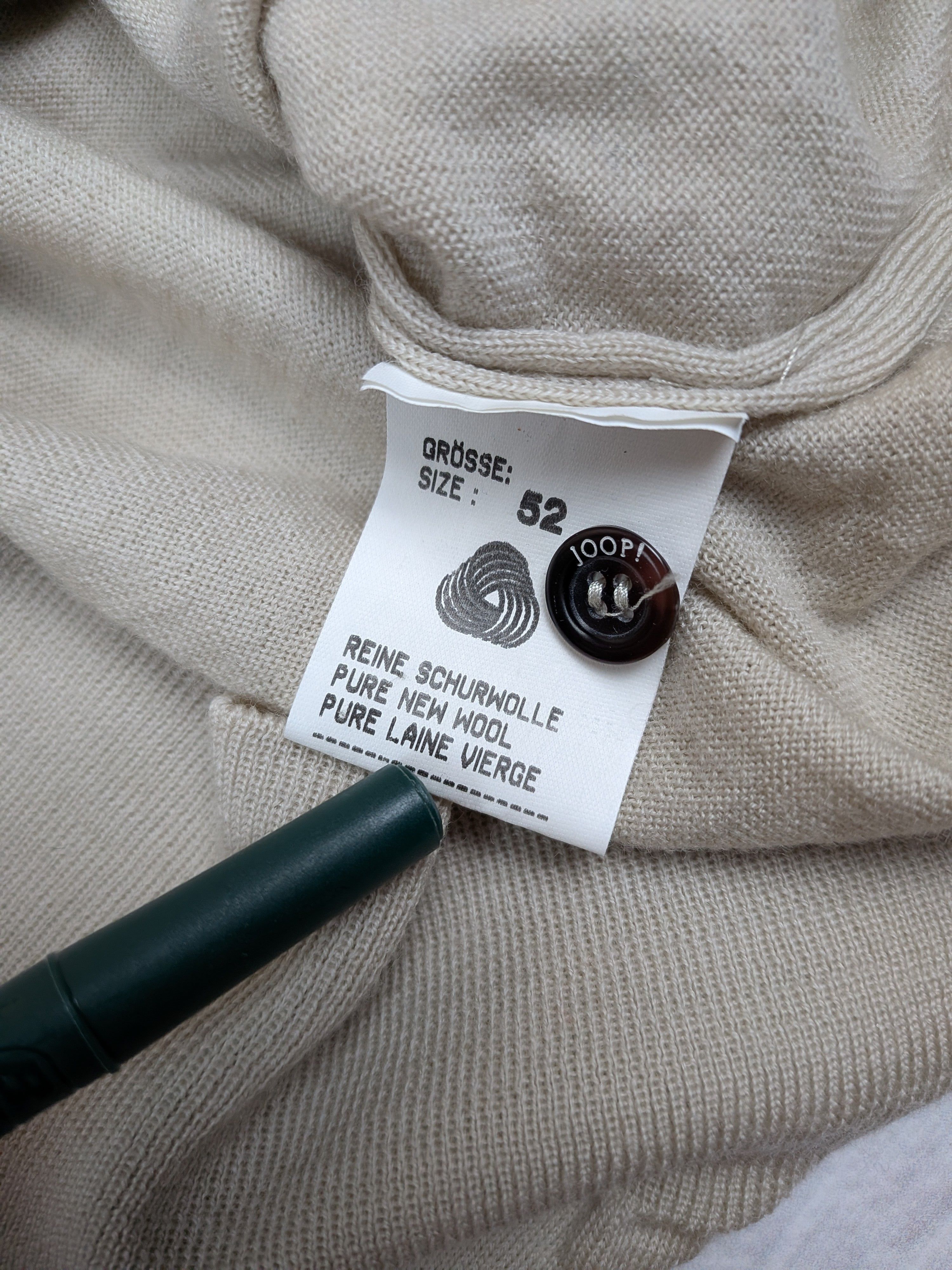 Joop! JOOP! Luxury Vintage Merino Wool Sweater Size M / L Size US M / EU 48-50 / 2 - 6 Thumbnail