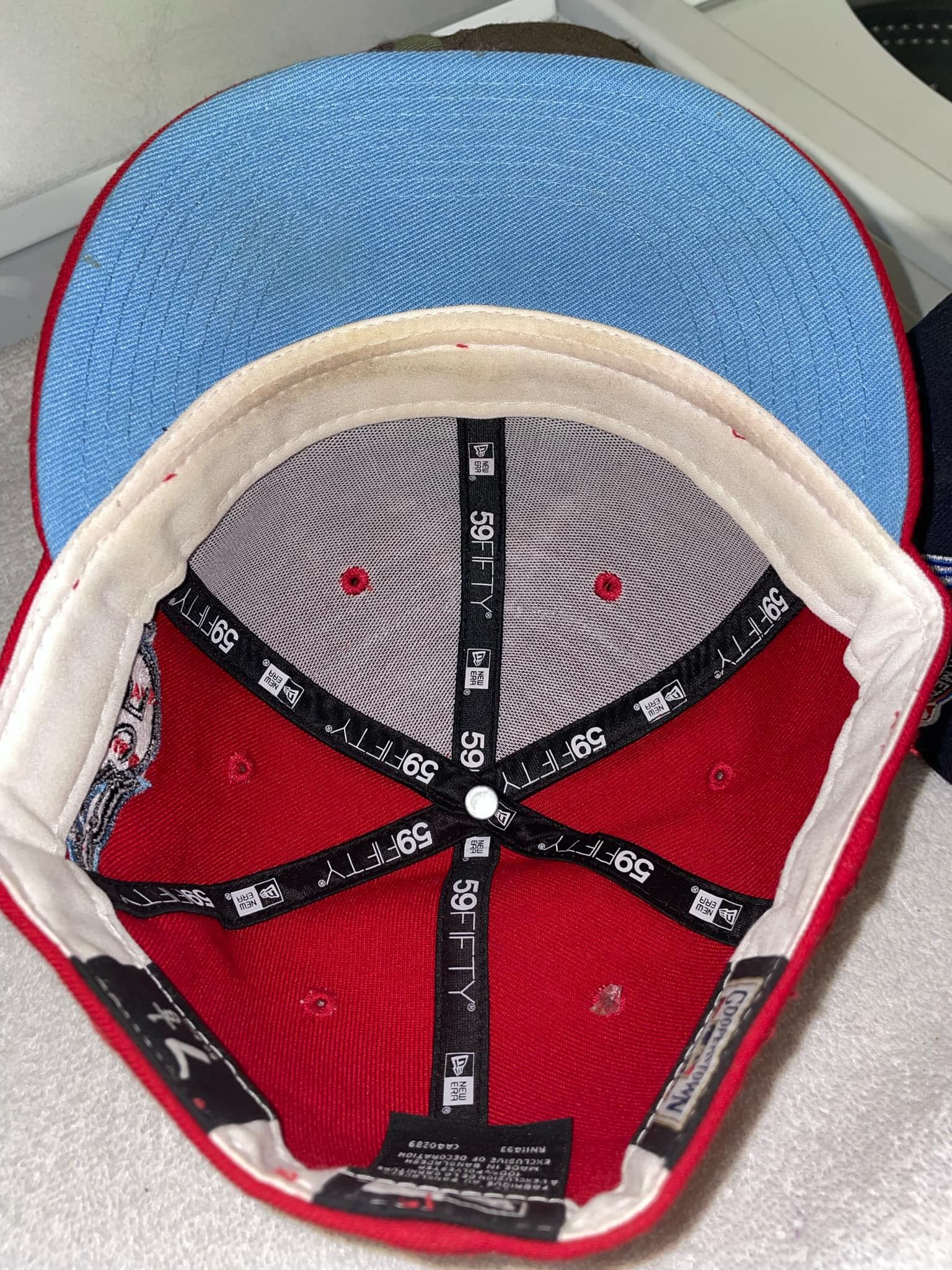 MLB × New Era × Topperz New Era Toronto Blue Jays Custom Fitted Size ONE SIZE - 3 Thumbnail