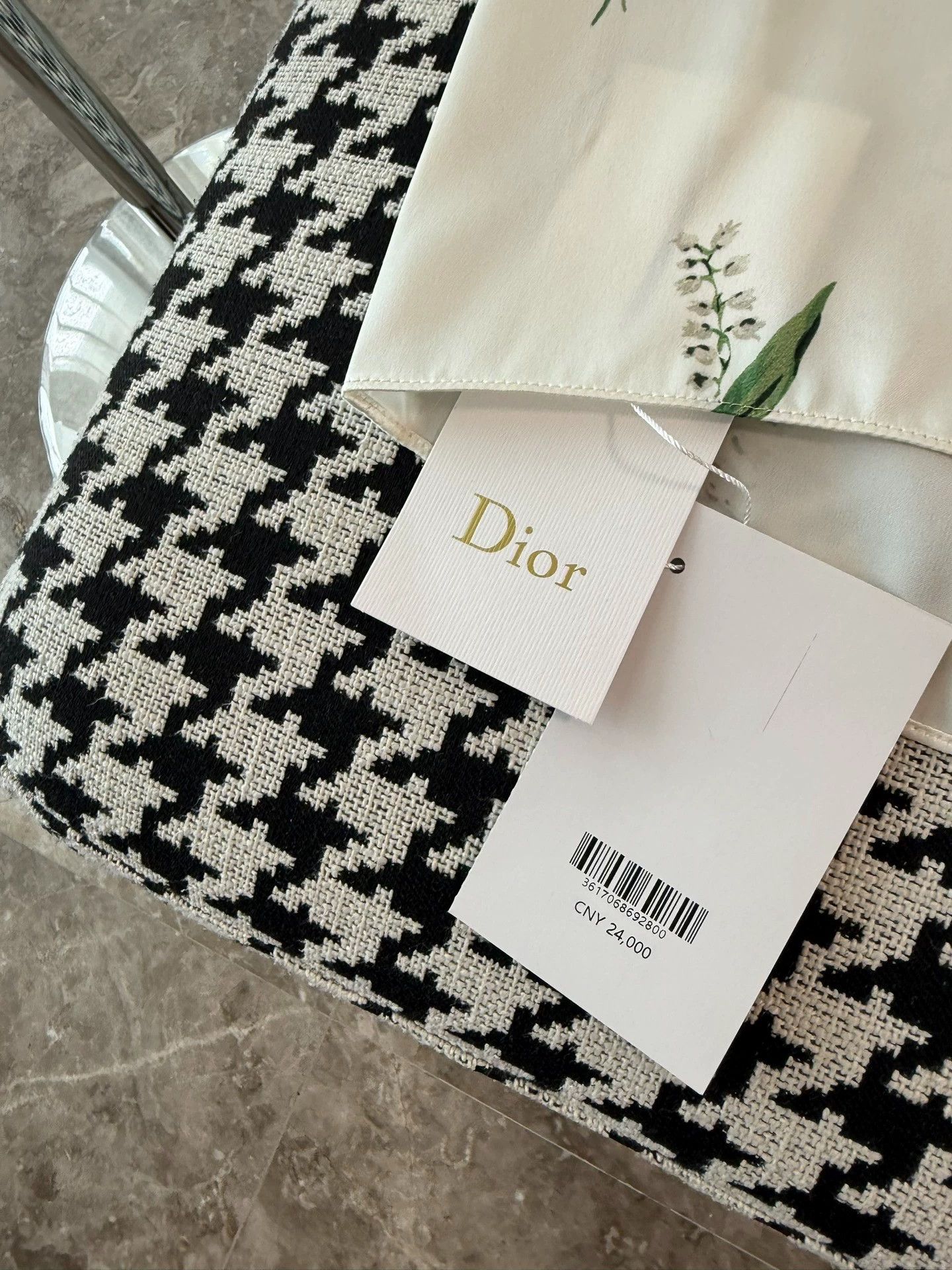 Dior Dior 26 Lily of Valley Silk Sash Top Reversible 38 Size S / US 4 / IT 40 - 5 Thumbnail