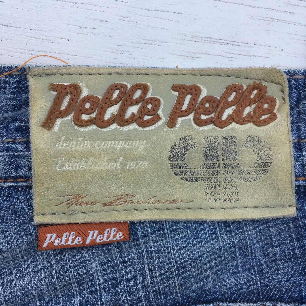Marc Buchanan Crazy Y2K Vintage Pelle Pelle Jeans Baggy String Leg Size US 32 / EU 48 - 21 Thumbnail
