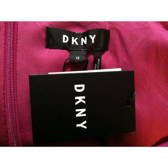 DKNY DKNY WOMEN'S NEW 93%POLYESTER 7%SPANDEX DRESS SIZE: 12 Size XL / US 12-14 / IT 48-50 - 5 Thumbnail