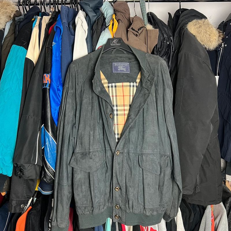 Burberry bomber jacket Burberrys XL rare Size US XL / EU 56 / 4 - 1 Thumbnail