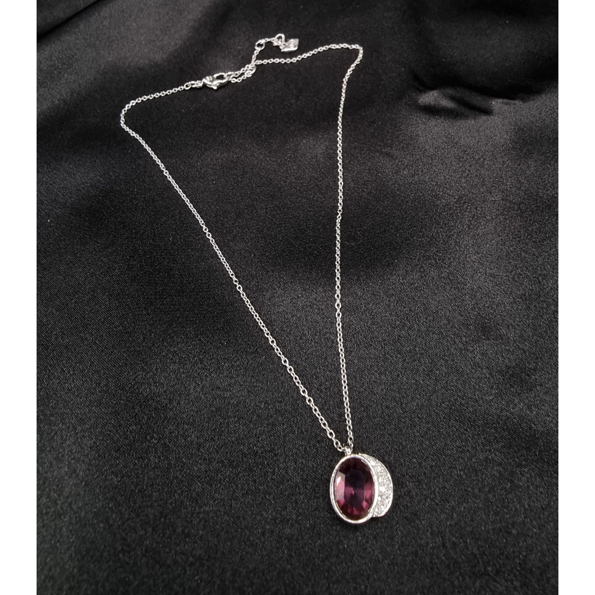 Swarovski SWAROVSKI Amethyst Crystal Pendant Necklace Size ONE SIZE - 2 Thumbnail