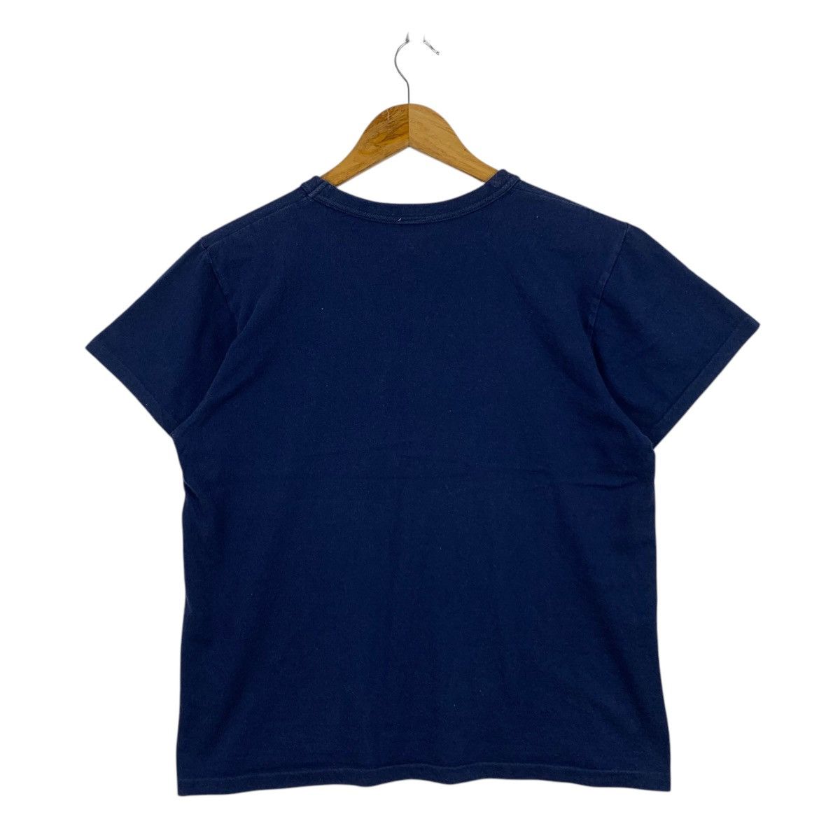 Dry Bones DRY BONES K Dangerous Japanese Brand Logo Print Blue Shirt Size US S / EU 44-46 / 1 - 3 Thumbnail