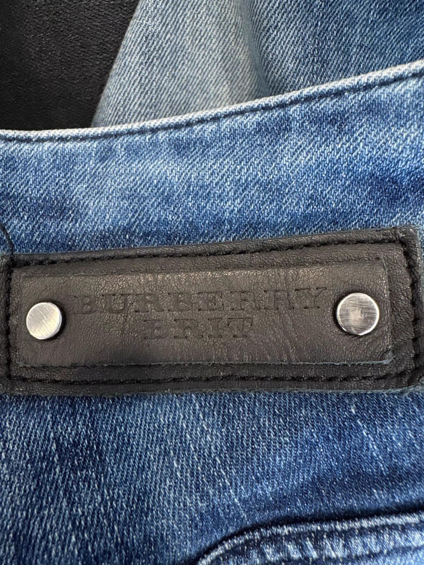 Burberry BURBERRY Color-block Jeans K1 Size US 27 - 4 Thumbnail
