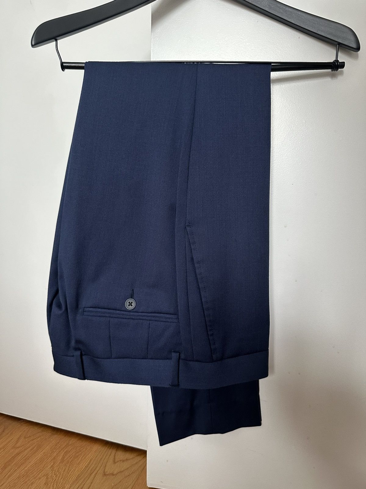 Saks Fifth Avenue Saks Fifth Avenue Blue Suit 40L 33W Size 40L - 6 Thumbnail