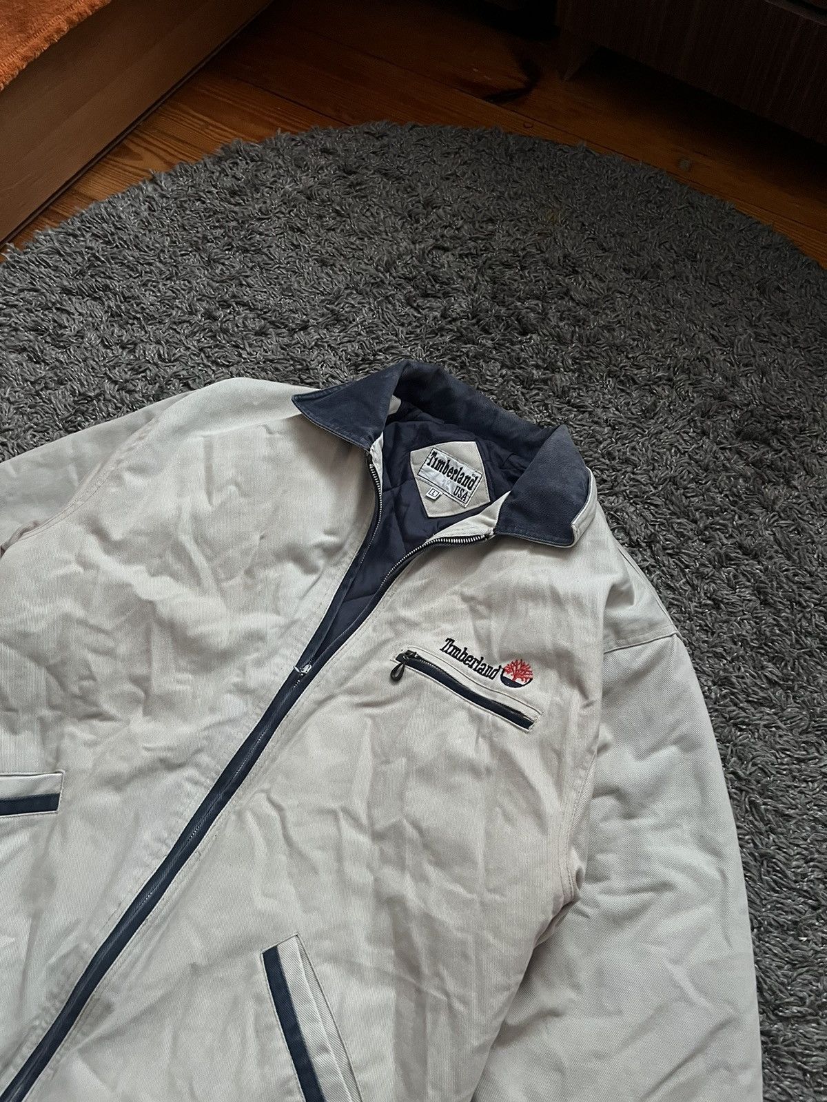 Timberland × Vintage Light jacket Vintage Timberland Rare Streetwear 80s 90s Size US L / EU 52-54 / 3 - 3 Thumbnail