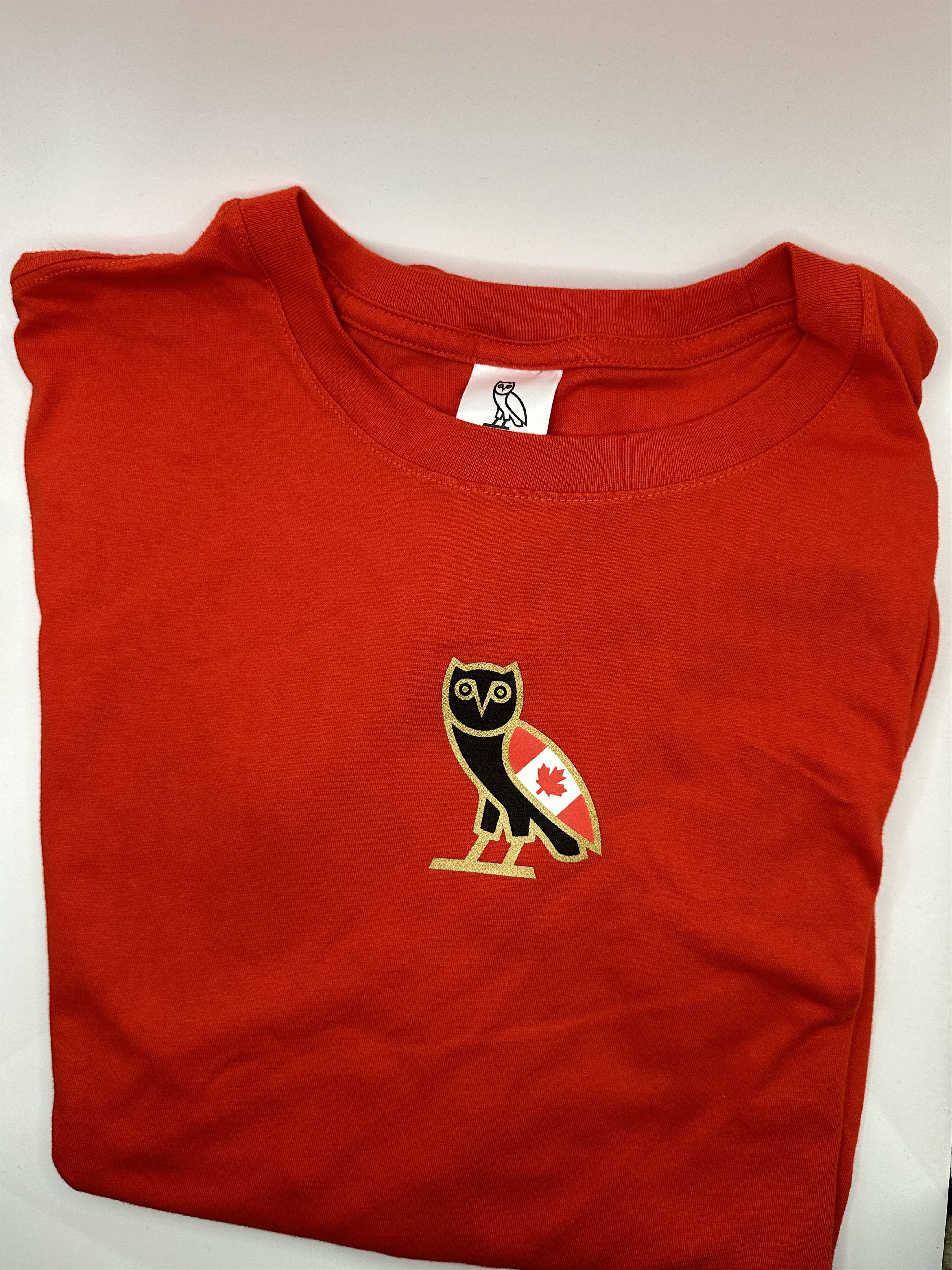 Drake × October's Very Own SIZE 3XL OVO CANADA FLAG 🇨🇦 OWL T-SHIRT TEE BRAND NEW Size US XXL / EU 58 / 5 - 1 Thumbnail