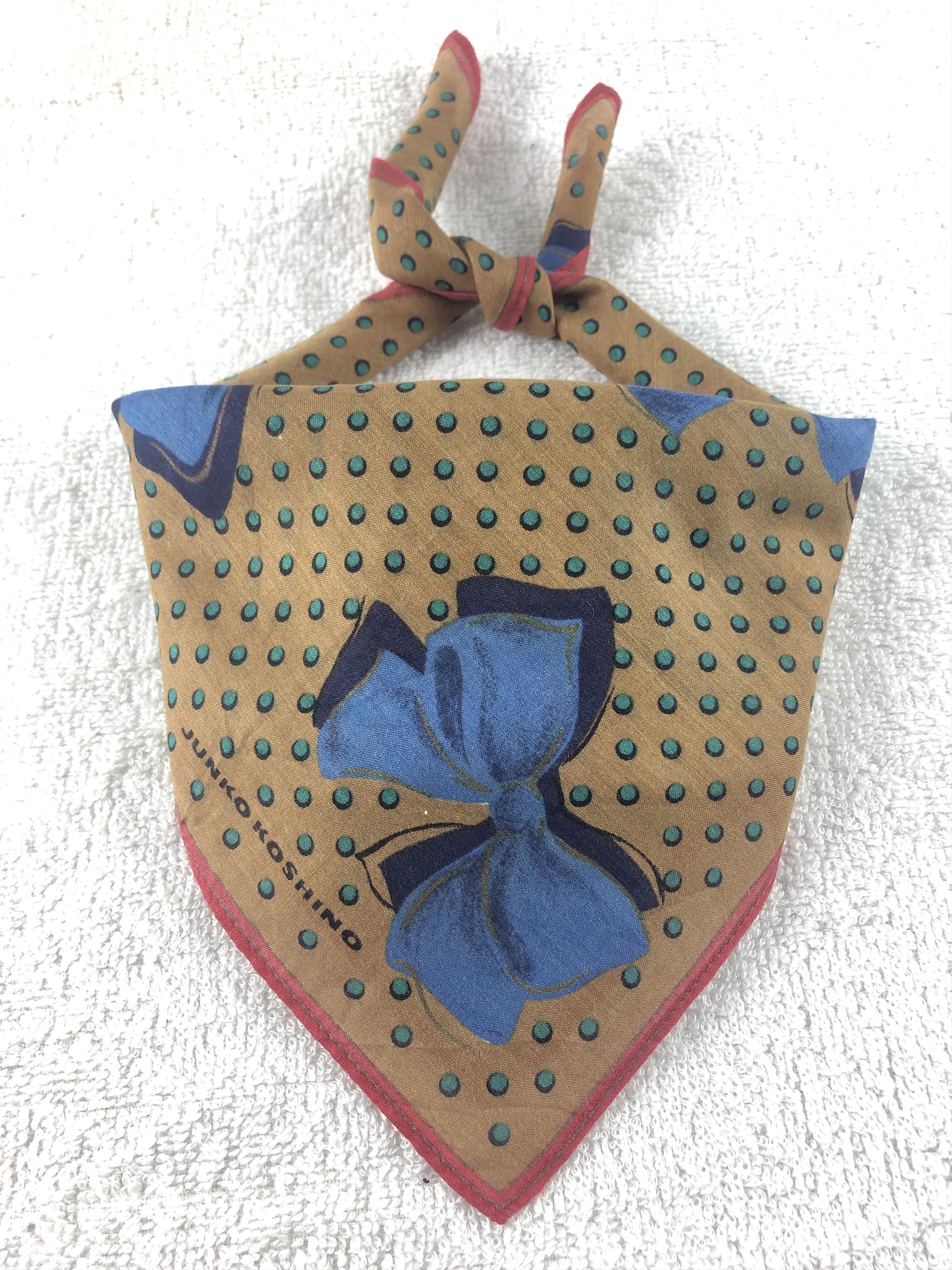 Japanese Brand × Mr. Junko × Vintage Junko Koshino Handkerchief / Bandana / Neckerchief Size ONE SIZE - 2 Thumbnail