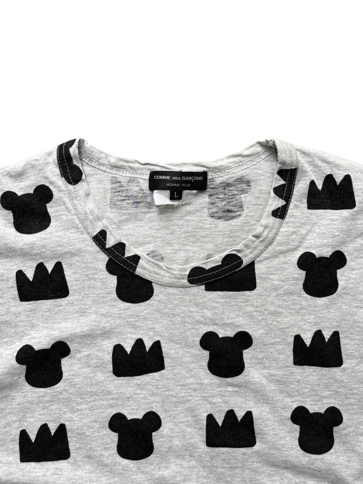 Comme des Garcons Comme des Garcons Homme Plus Bear T Shirt Grey Large Size US L / EU 52-54 / 3 - 2 Thumbnail