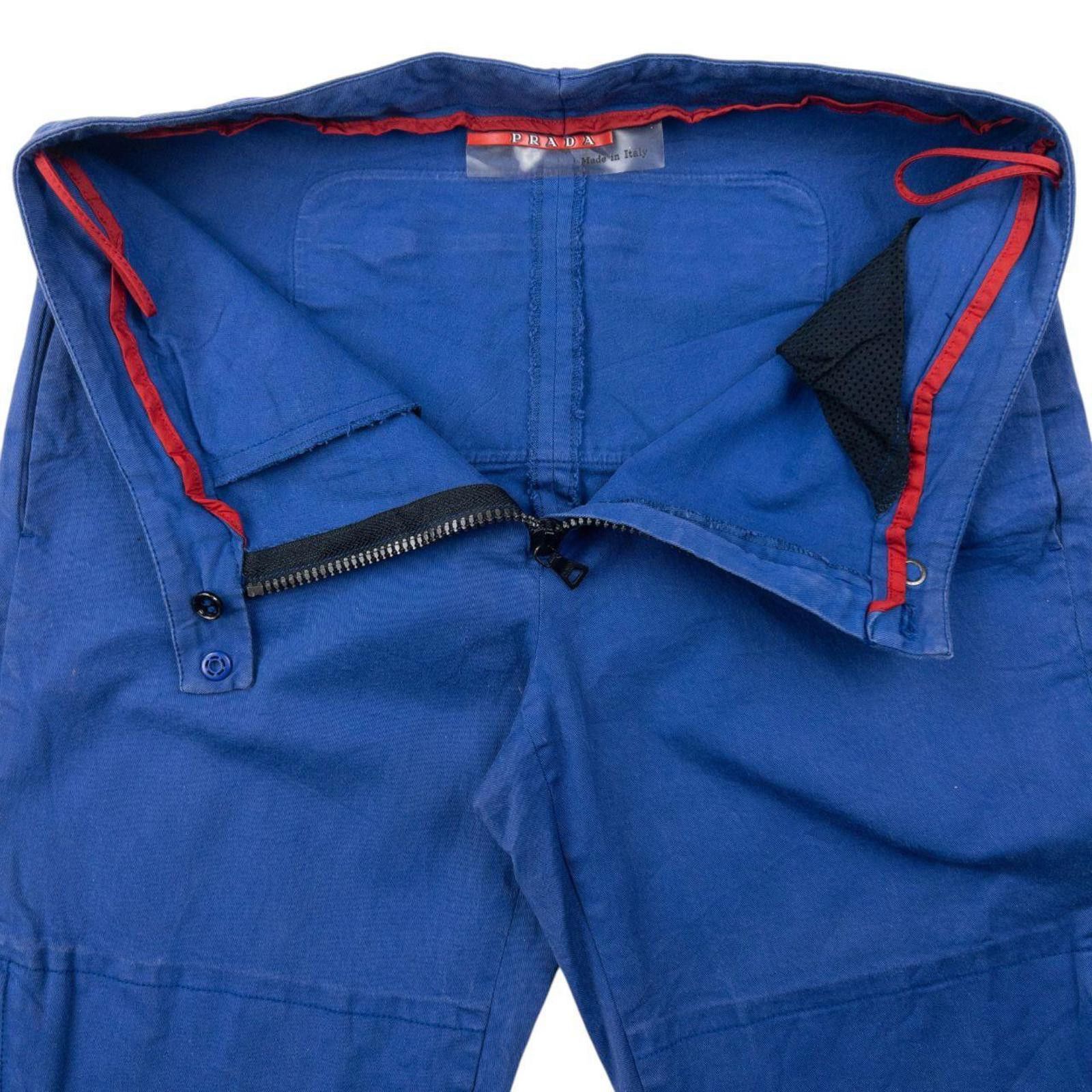 Prada Vintage 2000s Prada Sport Zip Cuff Trousers Size W28 Size US 28 / EU 44 - 6 Thumbnail