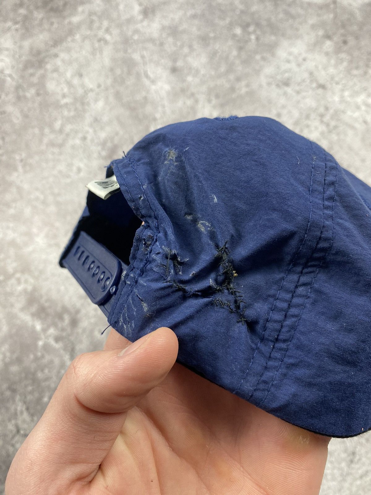 Nike × Vintage Vintage Nike 80’s Y2K distressed streetwear cap hat Rare Size ONE SIZE - 5 Thumbnail