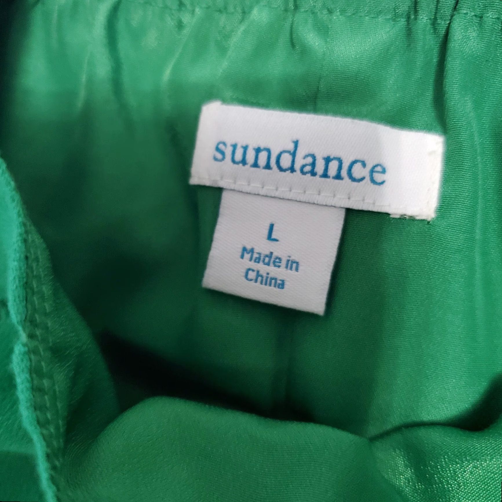 Vintage VINTAGE Sundance Dress Women L Kelly Green Maxi Boho Beach Sundress Cutwork Sundress A-Line Size L / US 10 / IT 46 - 3 Thumbnail