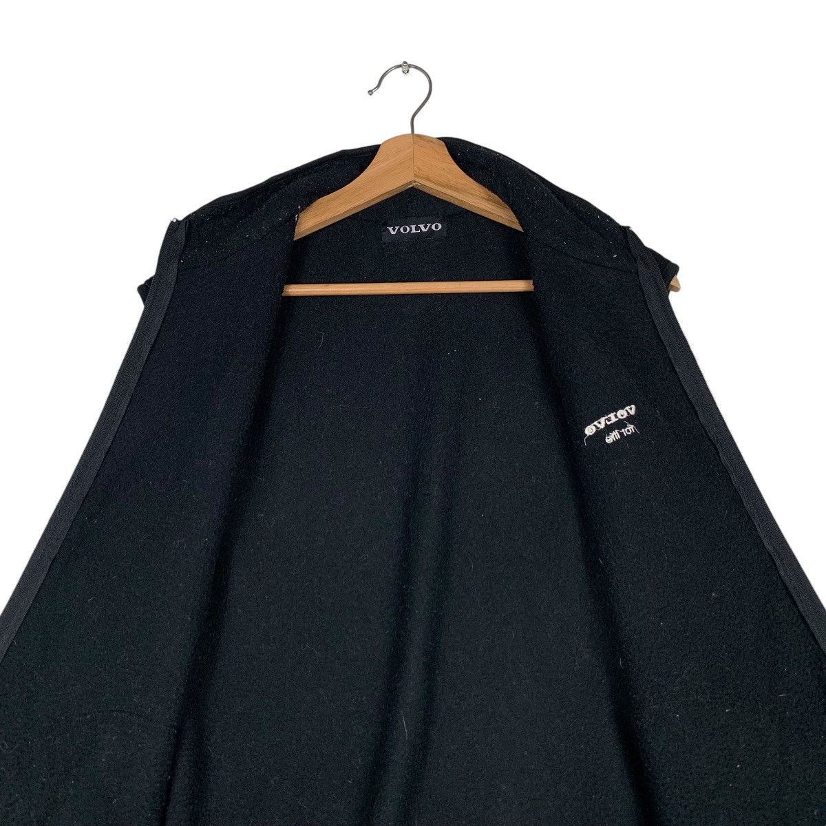 Vintage VOLVO Embroidery Small Logo Fleece Vest #1392-C63 Size US M / EU 48-50 / 2 - 12 Thumbnail