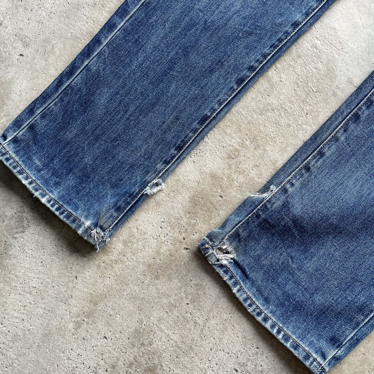 Japanese Brand Vintage Japanese Brand Faded Denim Jeans Pants W31x31.5 Size US 31 - 8 Thumbnail