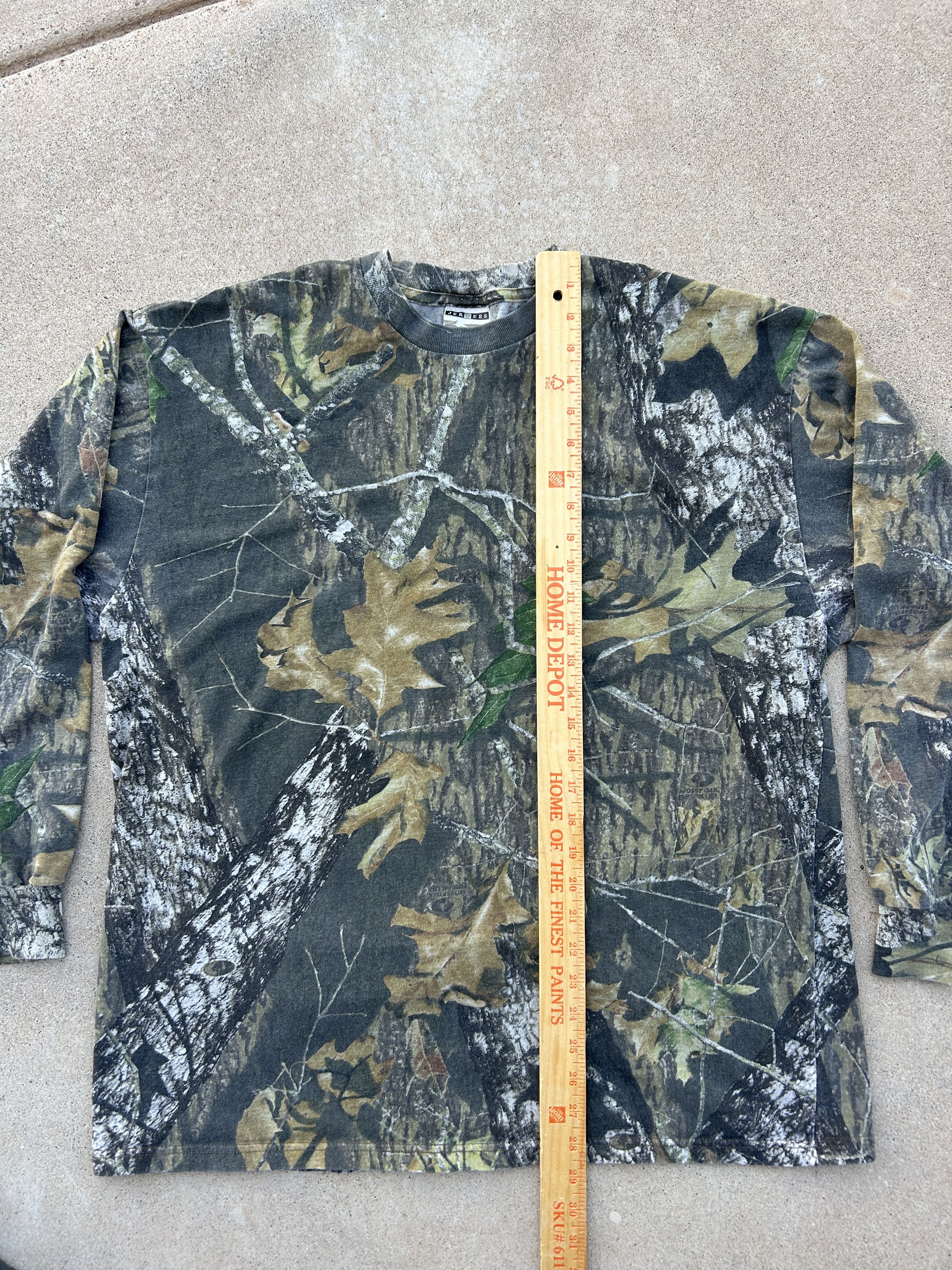 Jerzees Vintage 90s y2k Camoflage Long Sleeve Essential Hunting Tee Size US XL / EU 56 / 4 - 4 Thumbnail