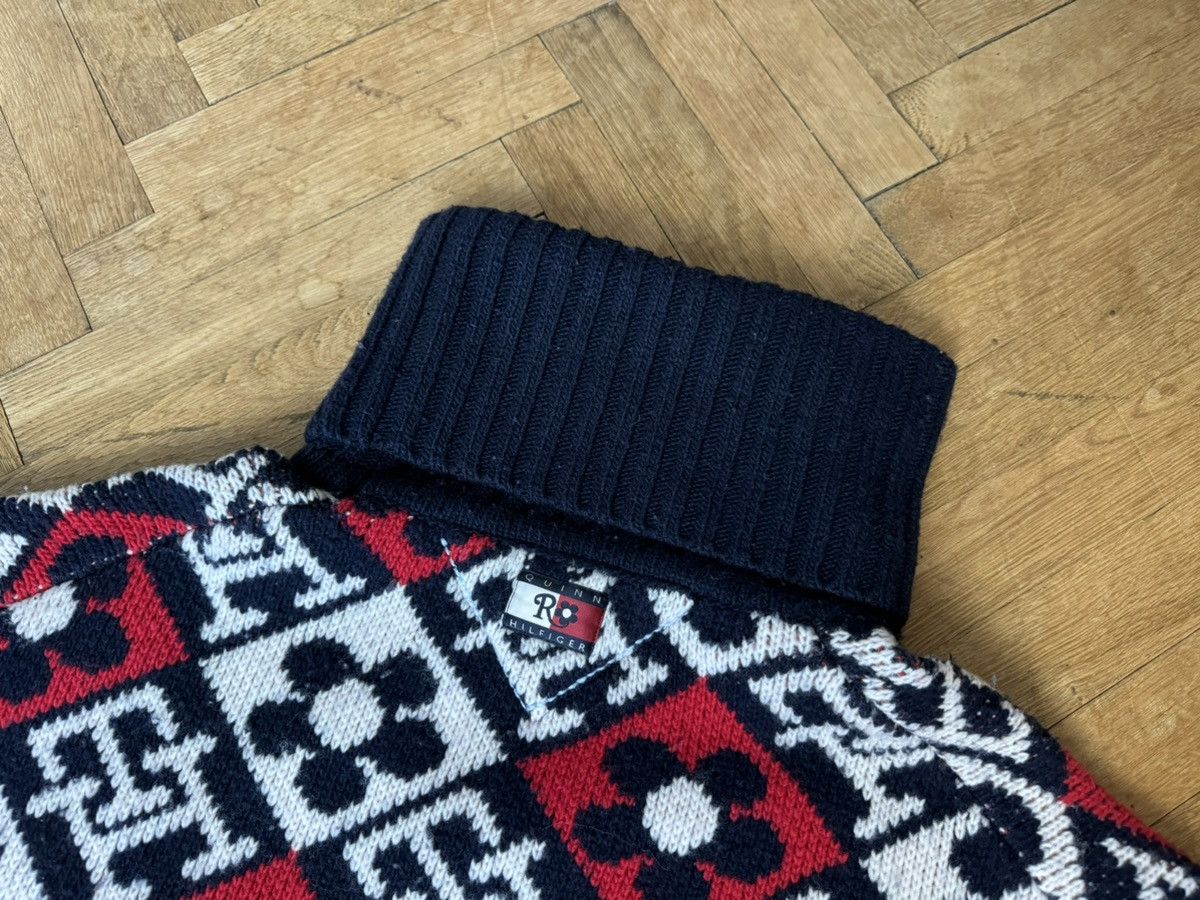 Tommy Hilfiger Tommy Hilfiger x Richard Quinn Monogram Wool Turleneck L Size US L / EU 52-54 / 3 - 9 Thumbnail