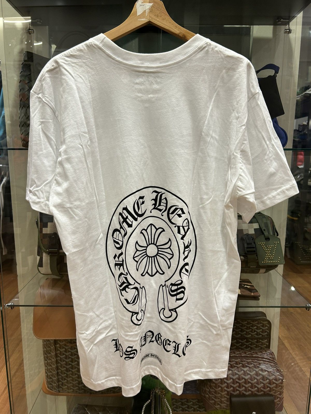 Chrome Hearts Chrome Hearts LA Horseshoe Tee Size US XL / EU 56 / 4 - 2 Thumbnail