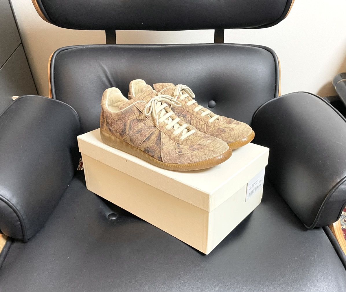 Maison Margiela Maison Margiela GAT (Snakeskin Pattern 2012 Archive) Size US 10 / EU 43 - 2 Thumbnail