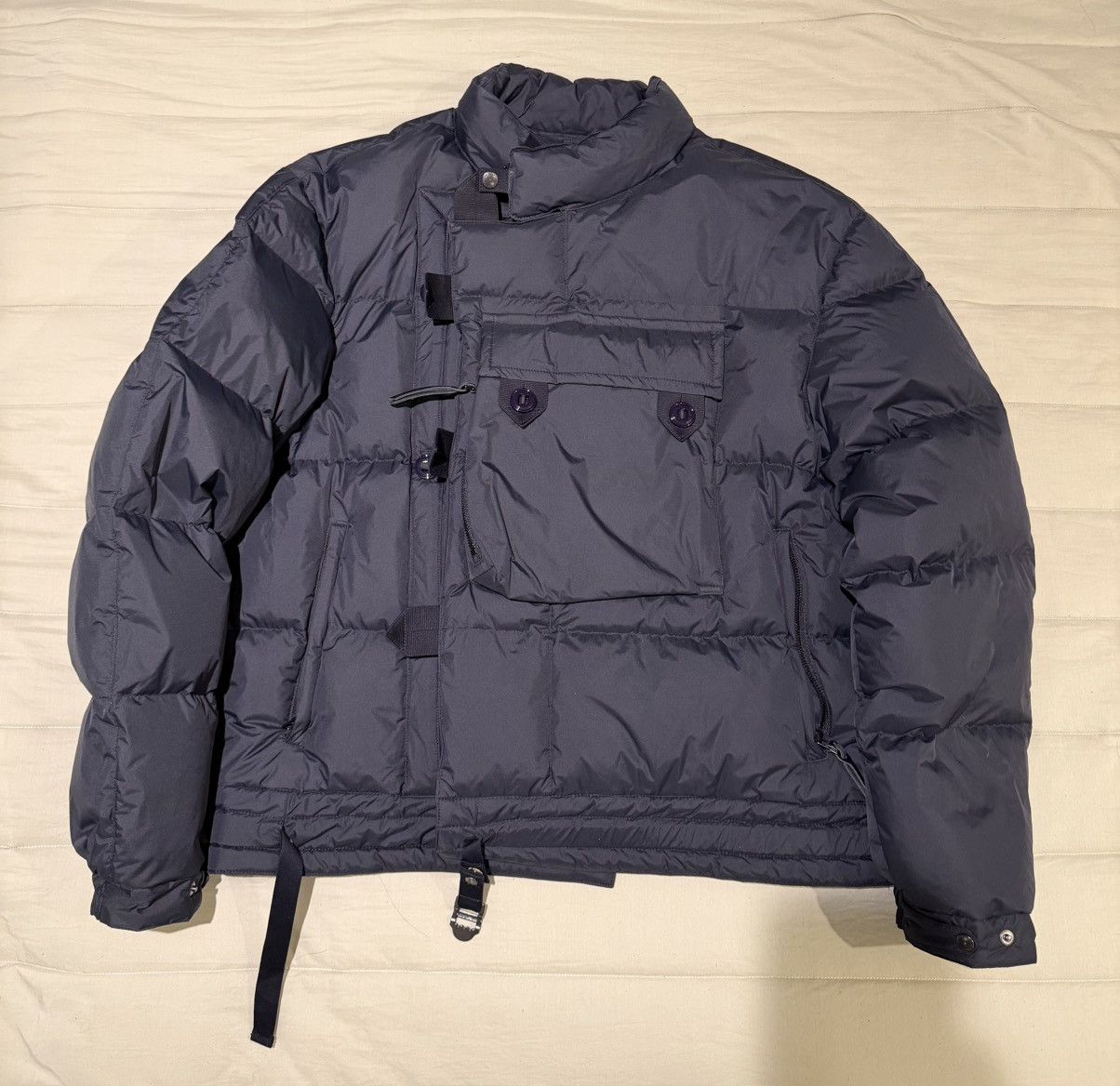 EASTLOGUE Eastlogue motorcycle down jumper / navy Size US XL / EU 56 / 4 - 2 Thumbnail