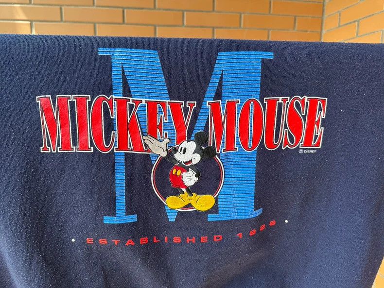 Vintage VintageSweatshirt 90s Mickey Mouse 2505-Nextarrow Size US XL / EU 56 / 4 - 4 Thumbnail