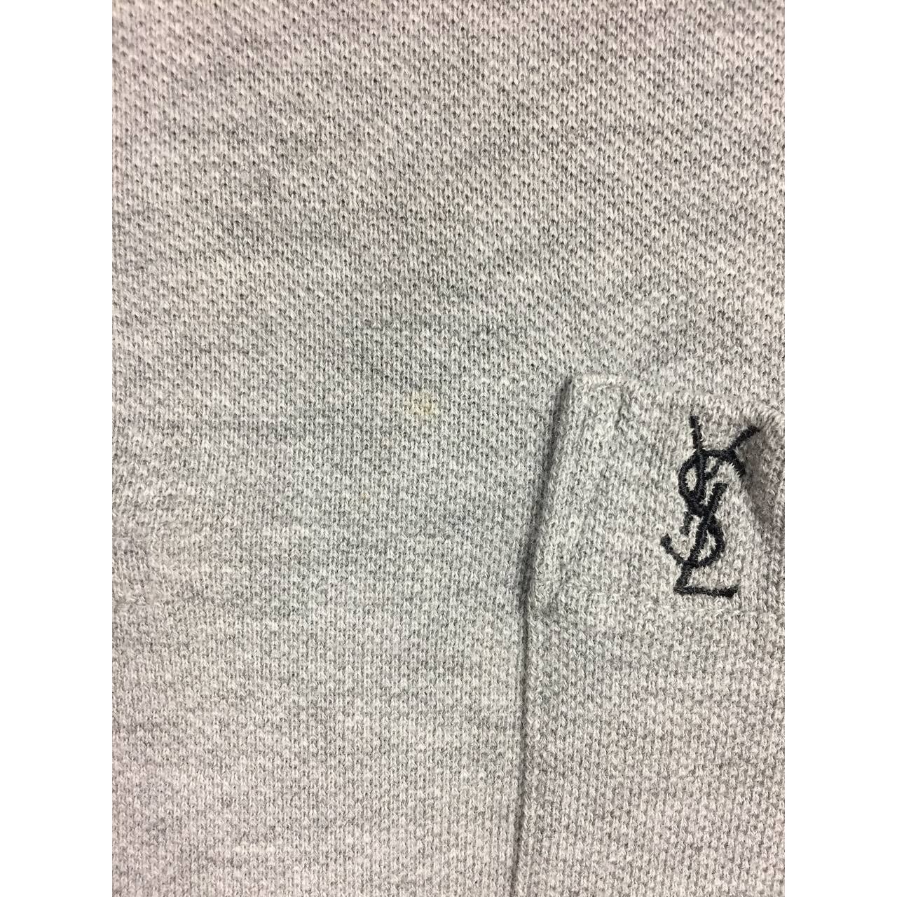 Yves Saint Laurent Vtg YSL Yves Saint Laurent Pour Homme Pocket Polo Tee Size US M / EU 48-50 / 2 - 4 Thumbnail