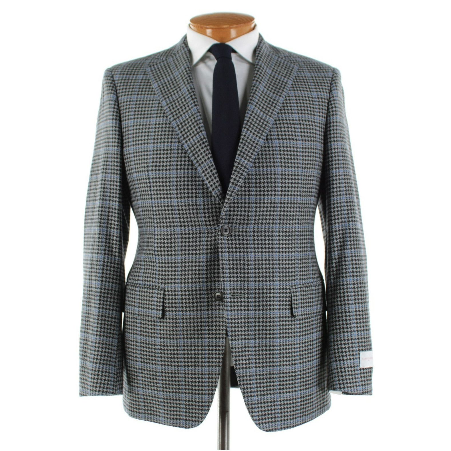 Samuelsohn Samuelsohn Sport Coat Size 40 Regular US in Black Size 40R - 1 Thumbnail