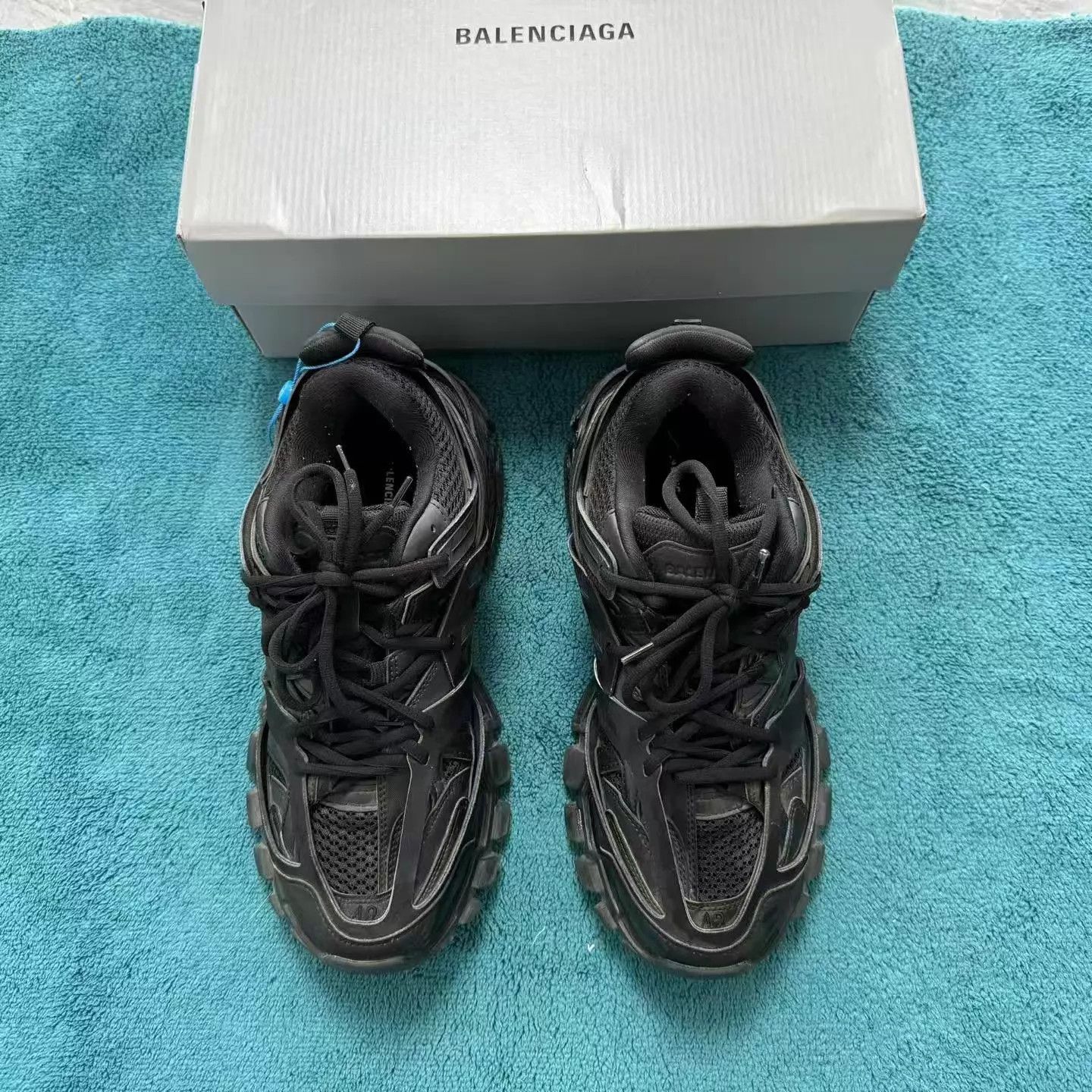 Balenciaga Balenciaga Track Black Super New 42 Size US 9 / EU 42 - 1 Thumbnail